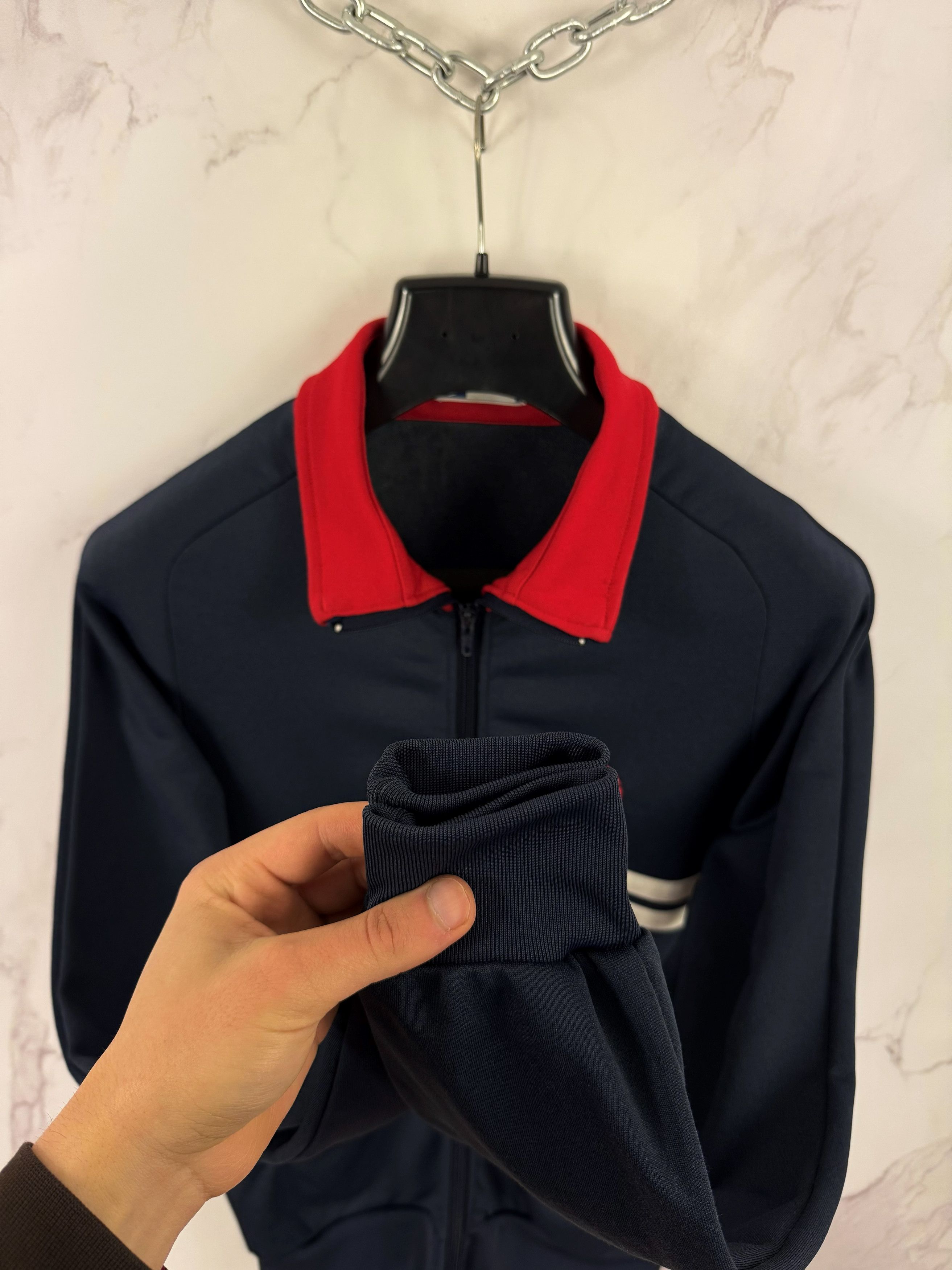 Sergio Tacchini Vintage Sergio Tacchini Track Jacket Classic Retro Zip Up M Size US M / EU 48-50 / 2 - 8 Thumbnail