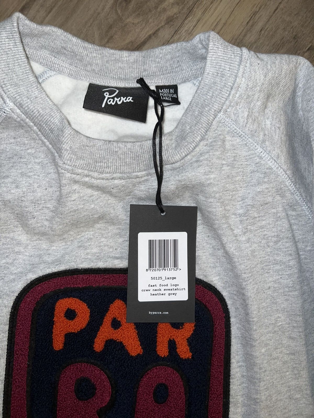 Parra Parra ‘PAR’ Fast Food Logo Crewneck Sweatshirt Men’s Large Size US L / EU 52-54 / 3 - 2 Thumbnail