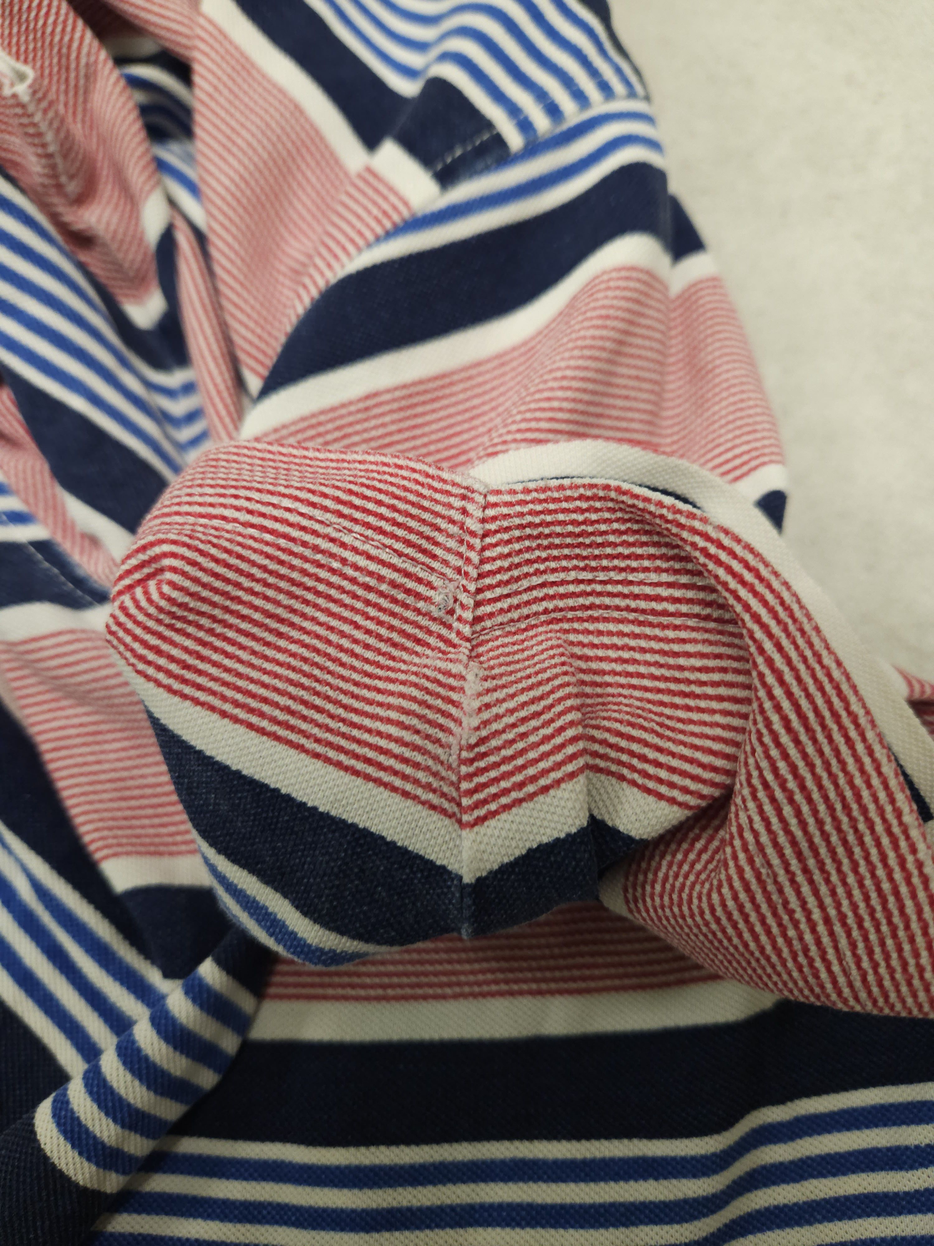 Burberry Vintage burberry striped polo shirt Size US S / EU 44-46 / 1 - 23 Thumbnail