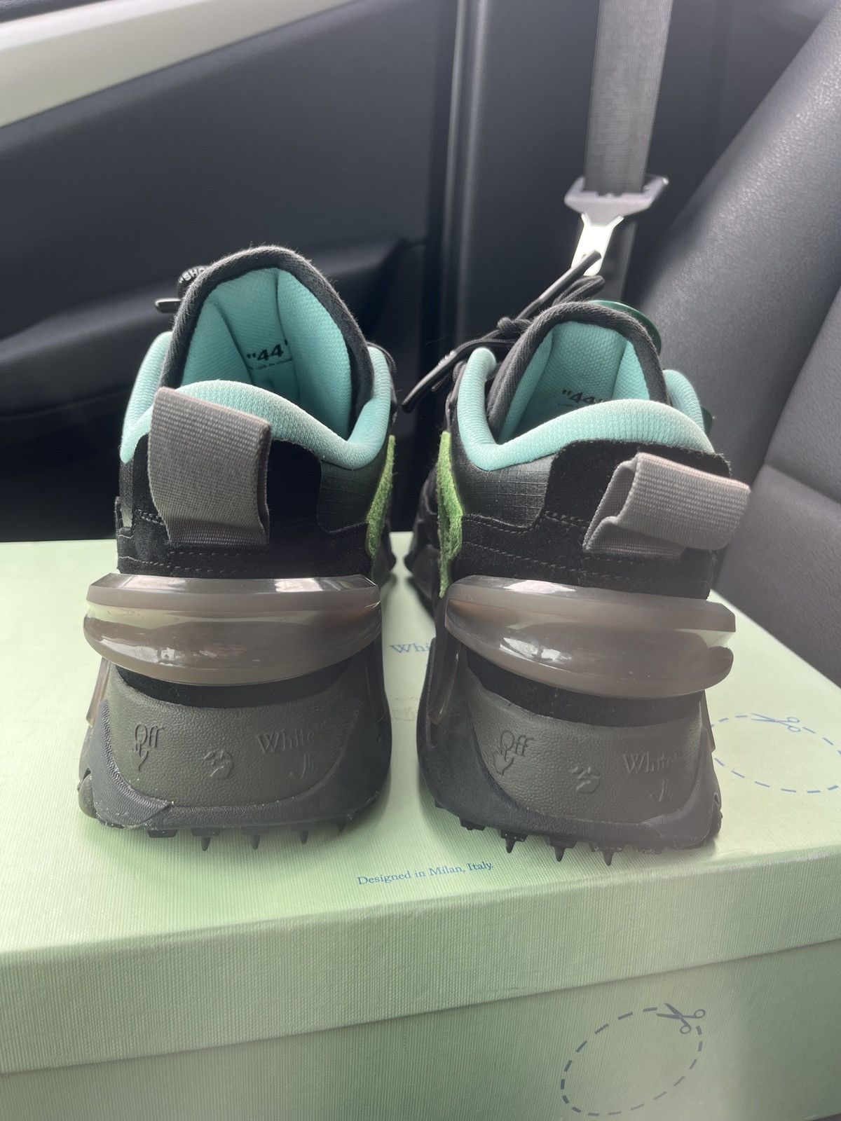 Off-White Off-White ODSY-2000 ‘Black Teal’ Size US 11 / EU 44 - 4 Thumbnail