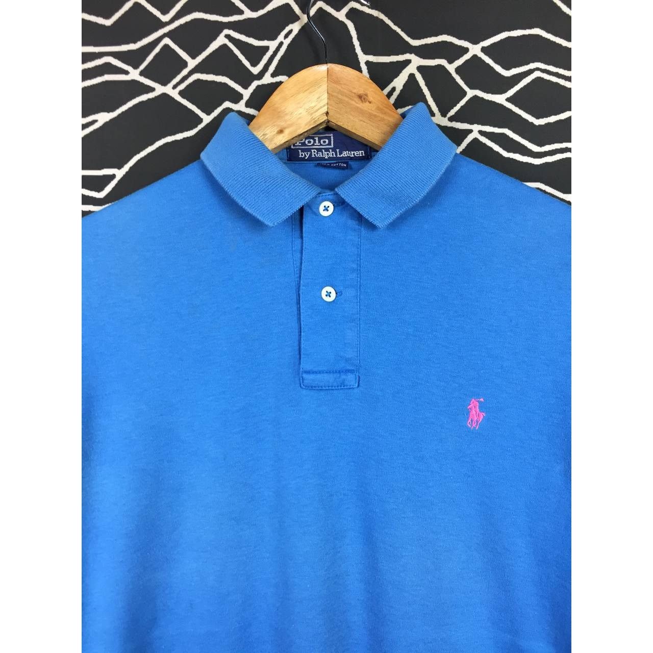 Polo Ralph Lauren × Vintage Vtg Polo Ralph Lauren Classic Pony Logo Polo Tee Size US S / EU 44-46 / 1 - 3 Thumbnail
