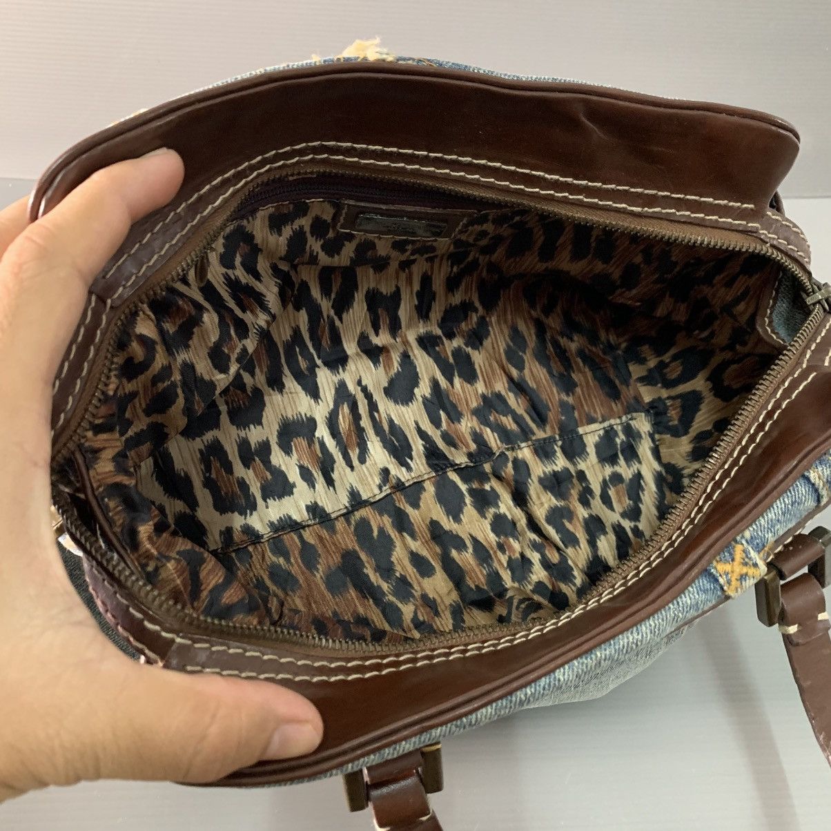 Dolce & Gabbana Dolce & Gabbana Denime Handbag Size ONE SIZE - 11 Thumbnail