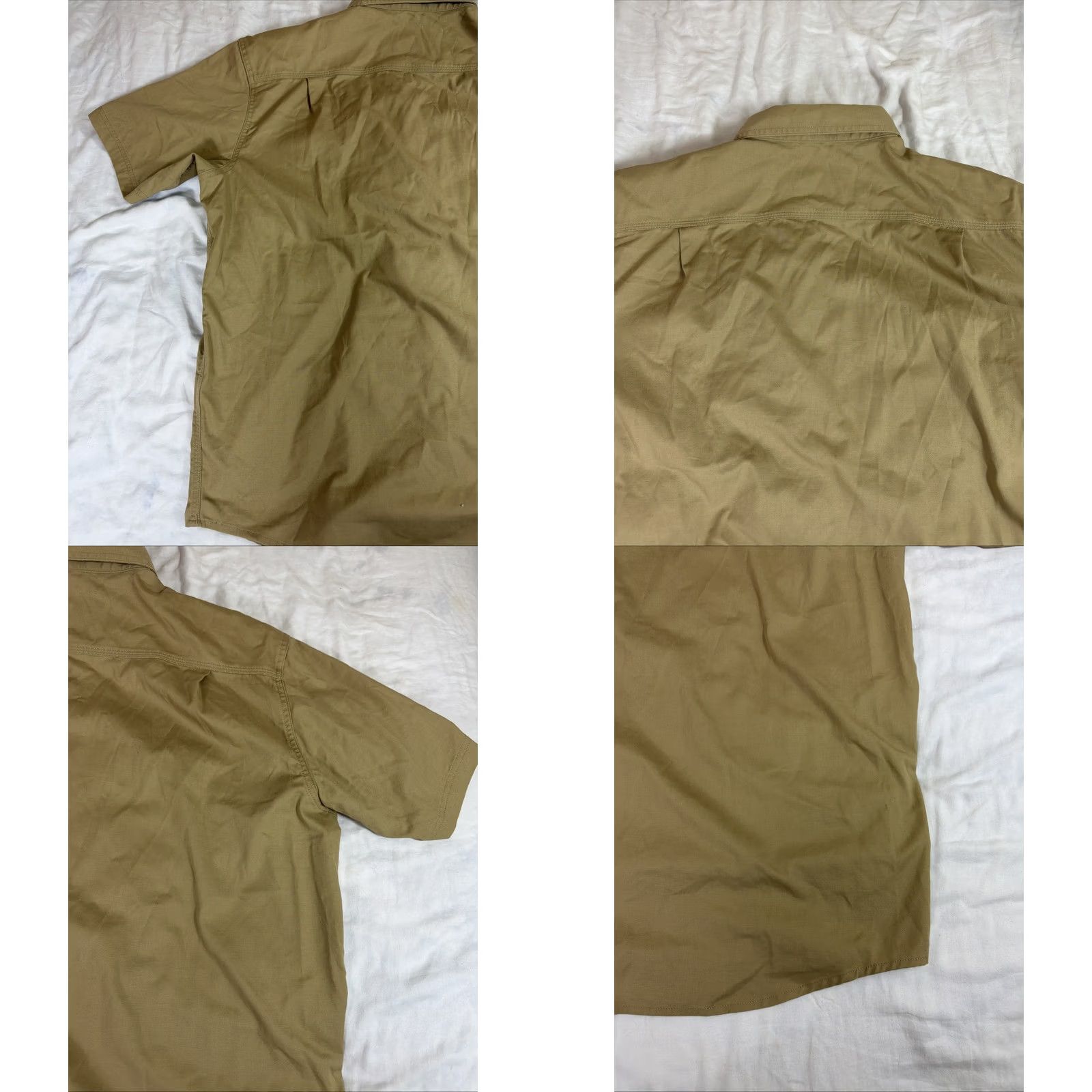 Carhartt Carhartt Shirt Mens XXL Beige Button-Up Embroidered 106688 Size US XXL / EU 58 / 5 - 10 Thumbnail