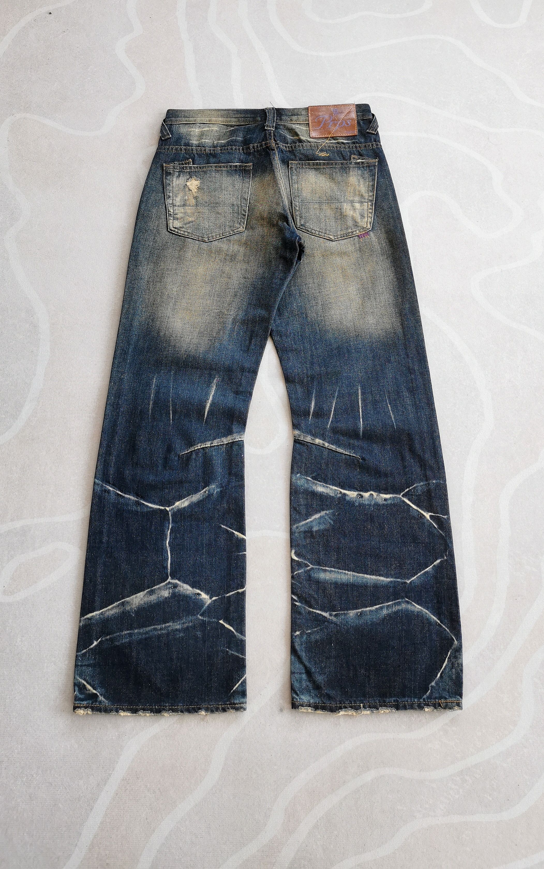 Prps PRPS Heirloom Barracuda Distressed Indigo Denim Size US 30 / EU 46 - 2 Thumbnail