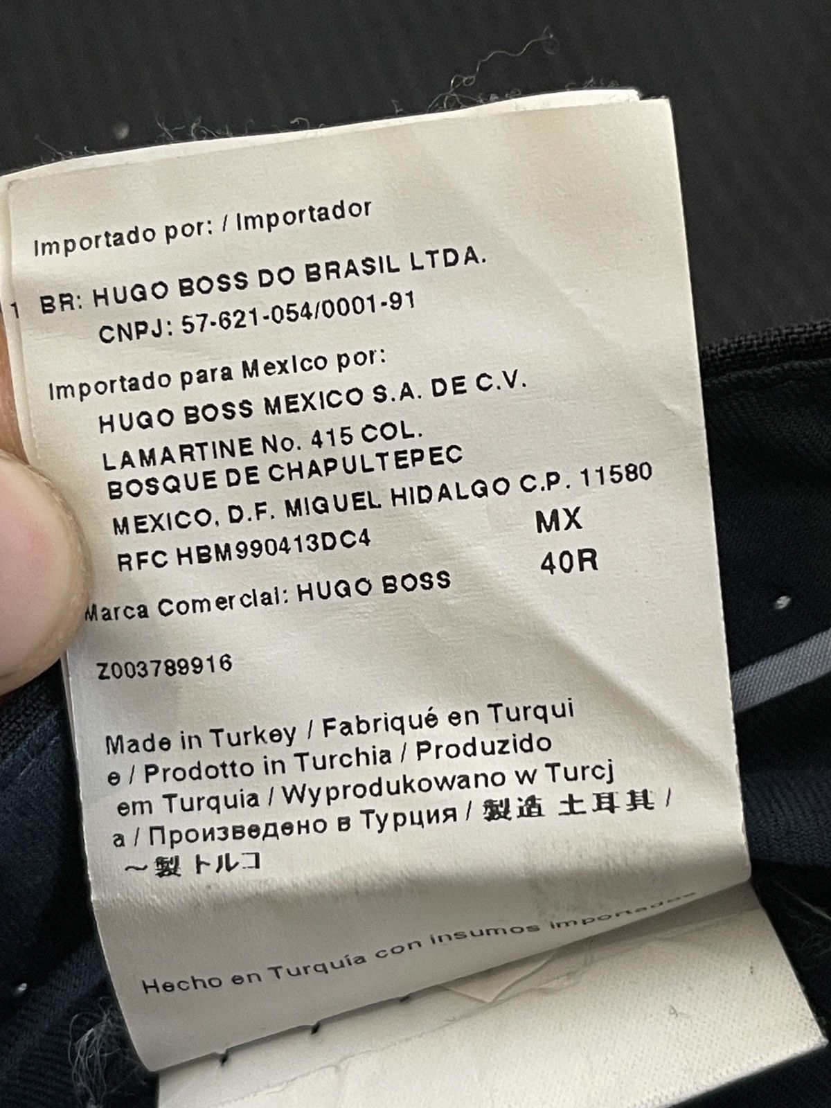 Hugo Boss Hugo boss pants classic trousers 40R Size 40R - 8 Thumbnail