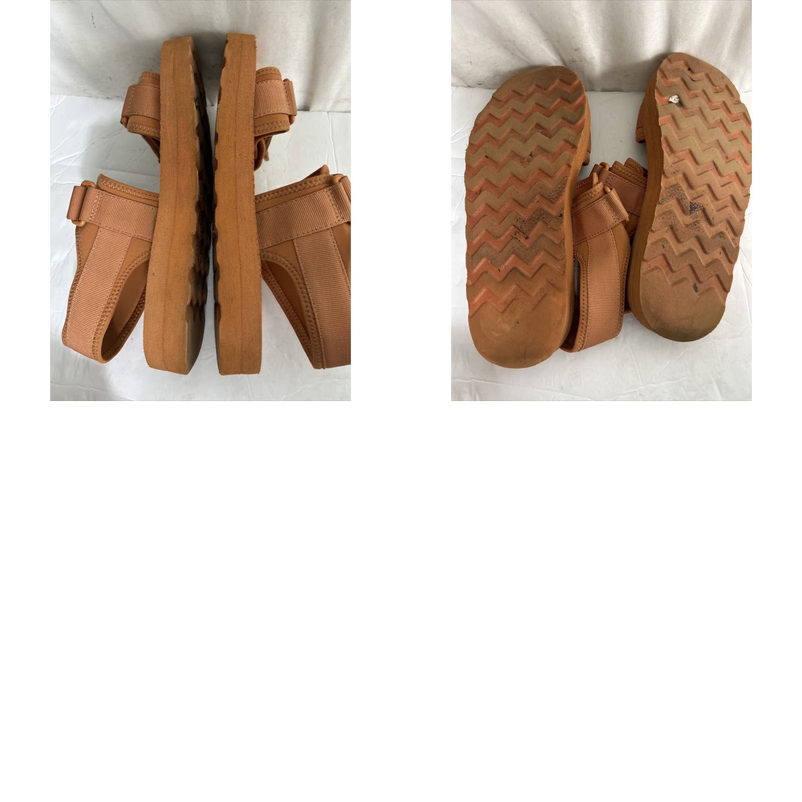 Madewell VINTAGE Madewell The Re)sourced Neoprene Jay Sandal 7.5 Sandal Women Orange 90s Bohemian City Mens? Size US 8 / IT 38 - 9 Thumbnail