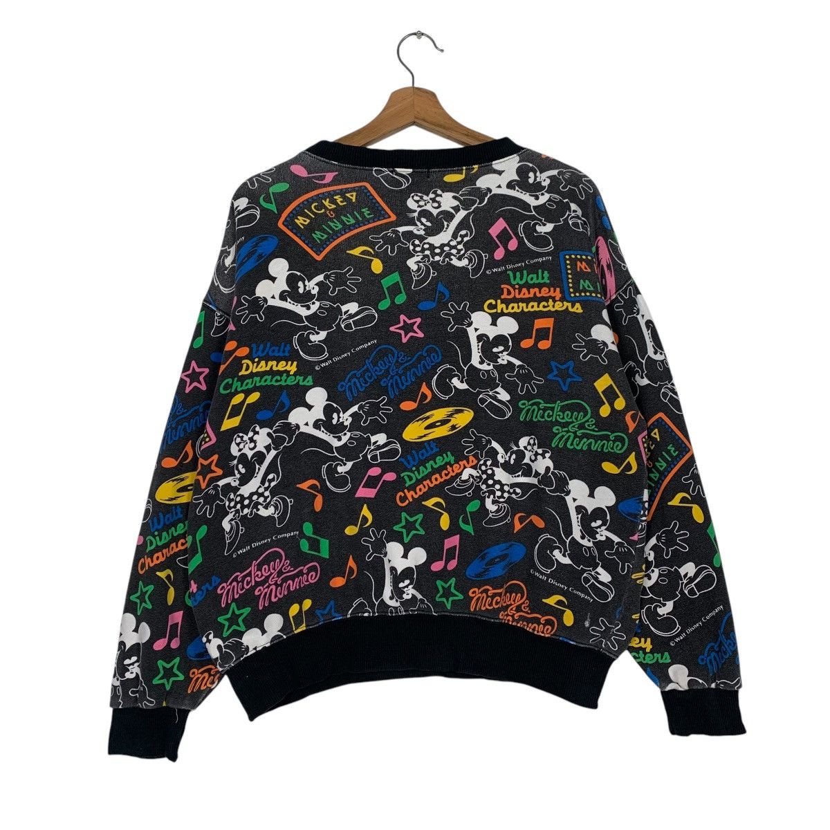 Disney Vintage Walt Disney Mickey & Minnie Fullprint sweatshirt Size US M / EU 48-50 / 2 - 7 Thumbnail