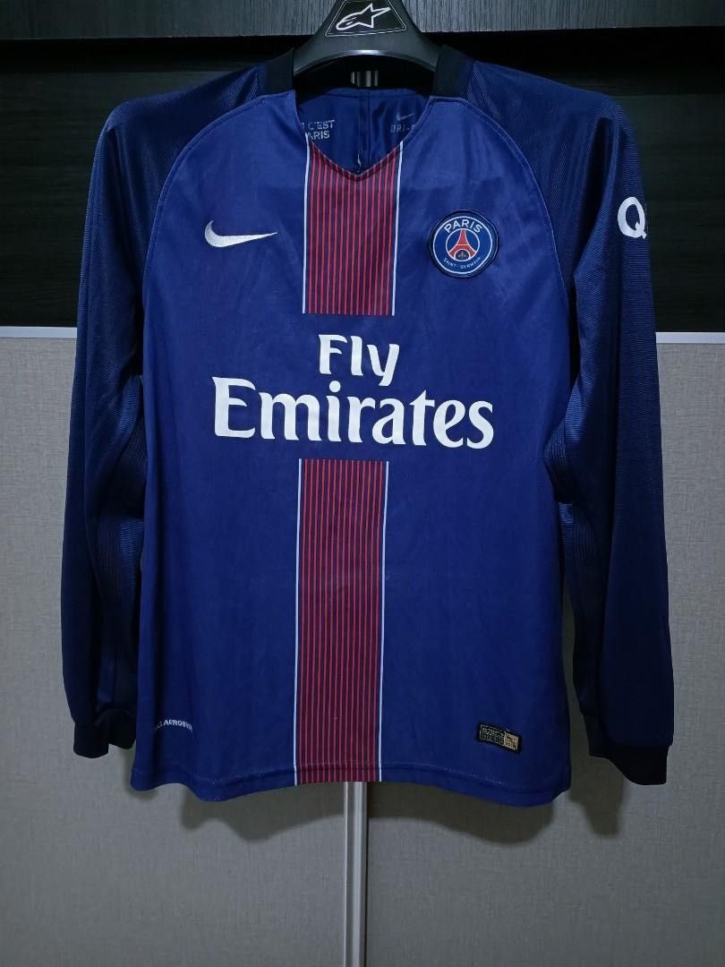 Nike PSG 2016/17 Nike Aeroswift Player Issue LS Jersey Size US S / EU 44-46 / 1 - 1 Thumbnail