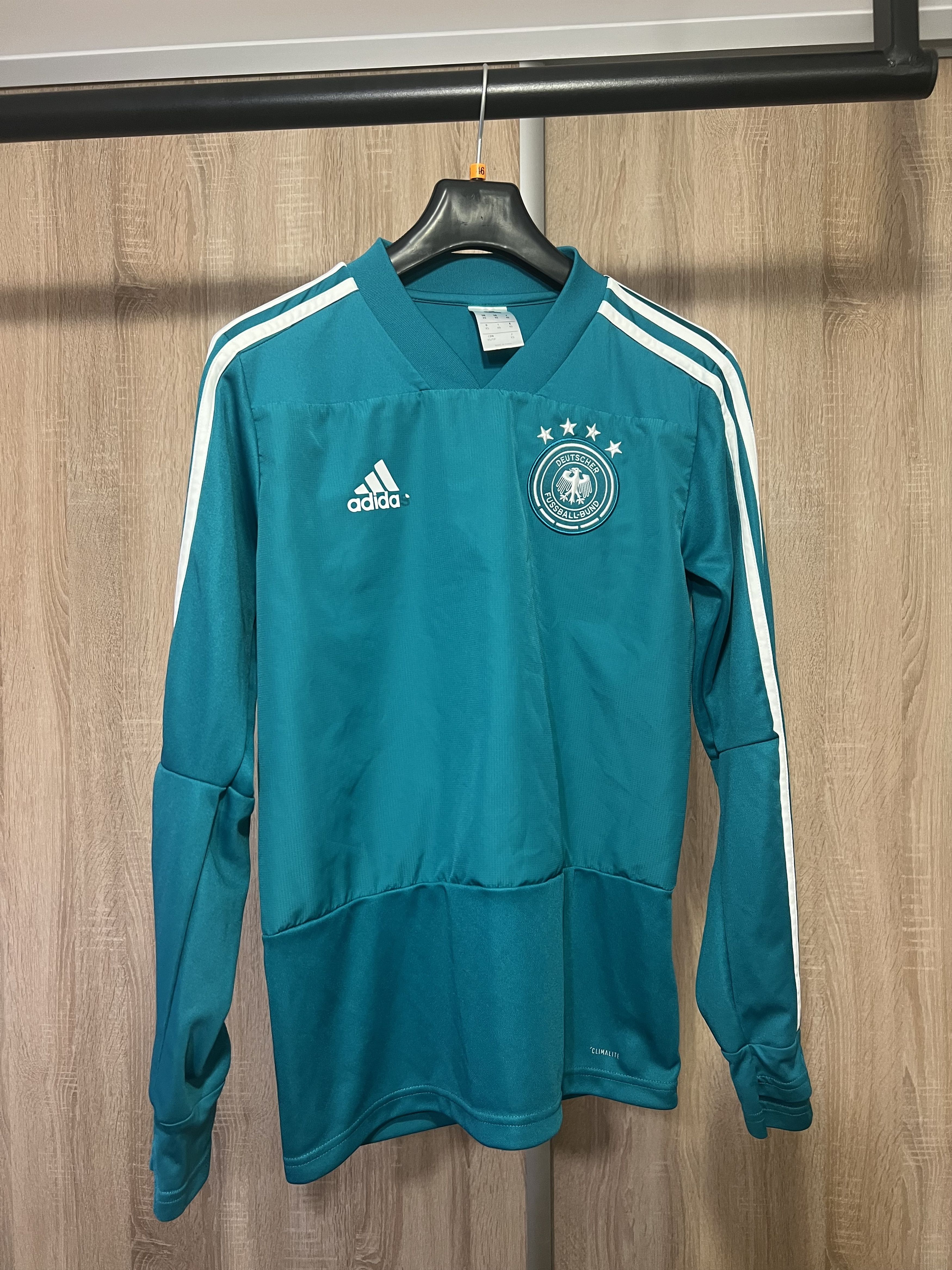 Adidas Adidas Germany National Team Green Football Long Sleeve Size US XS / EU 42 / 0 - 1 Thumbnail