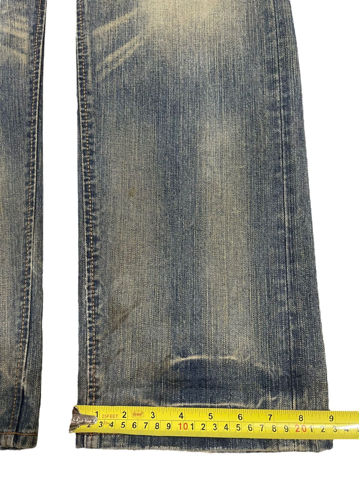 Edwin Edwin XV Exclusive Vintage Faded Wash Distressed Baggy Jeans Size US 34 / EU 50 - 17 Thumbnail