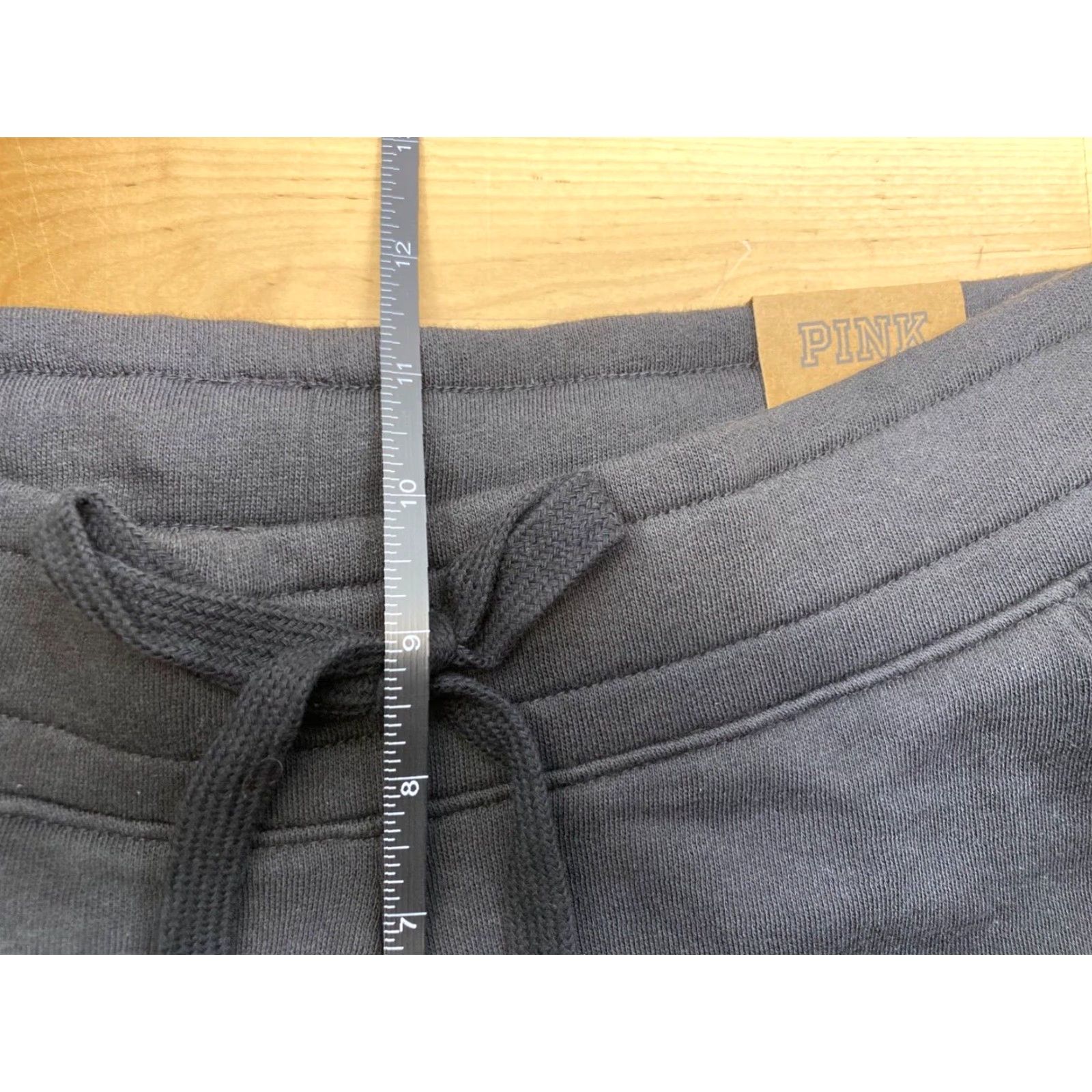Victoria's Secret NWT Victoria's Secret Joggers Women Small Black Casual NWT Pink Logo Athleisure Pants Size 28" / US 6 / IT 42 - 6 Thumbnail