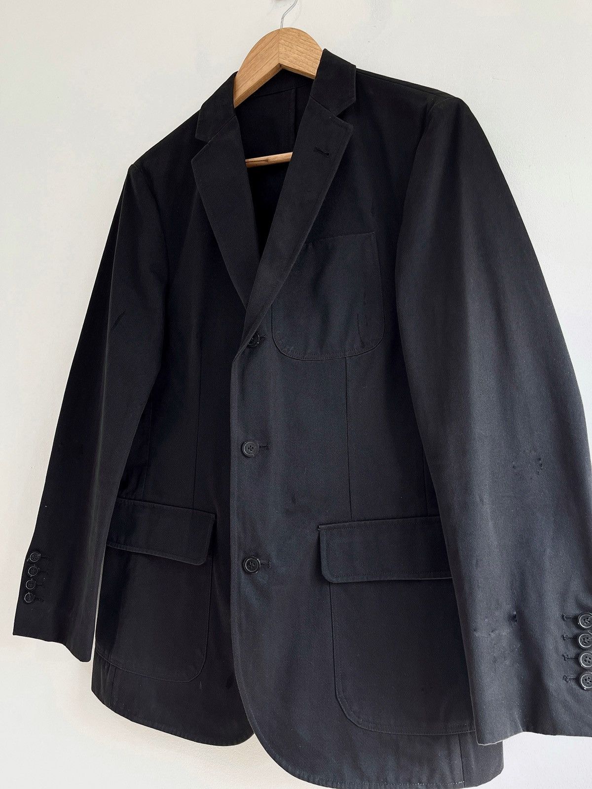 Maison Kitsune Telaxed Fit Twill Blazer Size 46R - 3 Thumbnail
