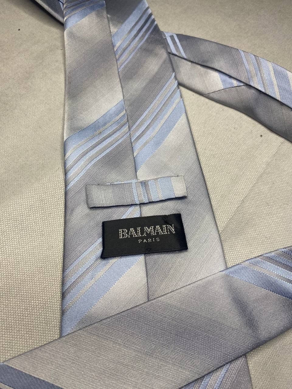 Balmain × Vintage Balmain Striped Ties Size ONE SIZE - 4 Thumbnail
