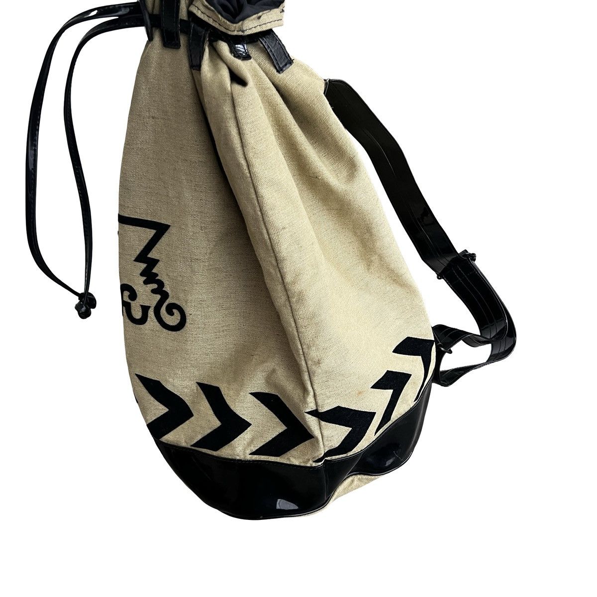 Jean Paul Gaultier Jean Paul GAULTIER 2way Canvas Knapsack Backpack Size ONE SIZE - 6 Thumbnail