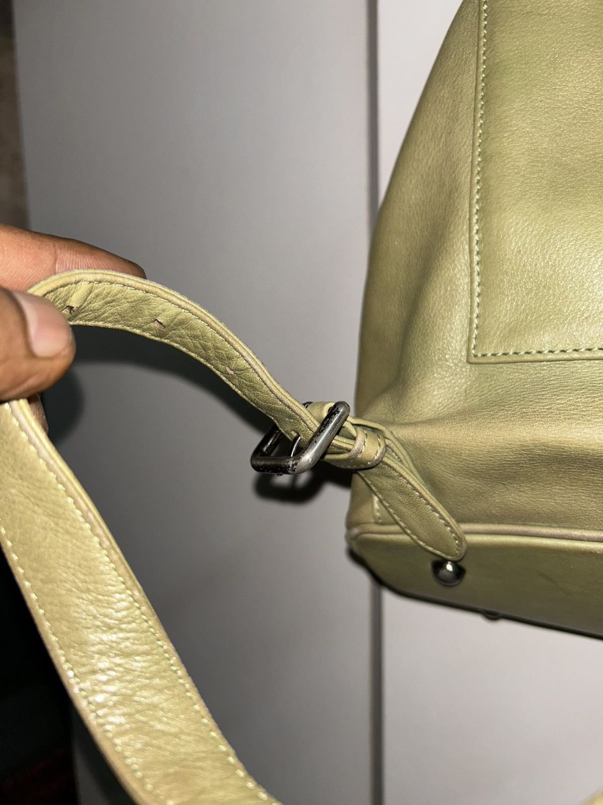 Jean Paul Gaultier Leather Drawstring Backpack Size ONE SIZE - 11 Thumbnail
