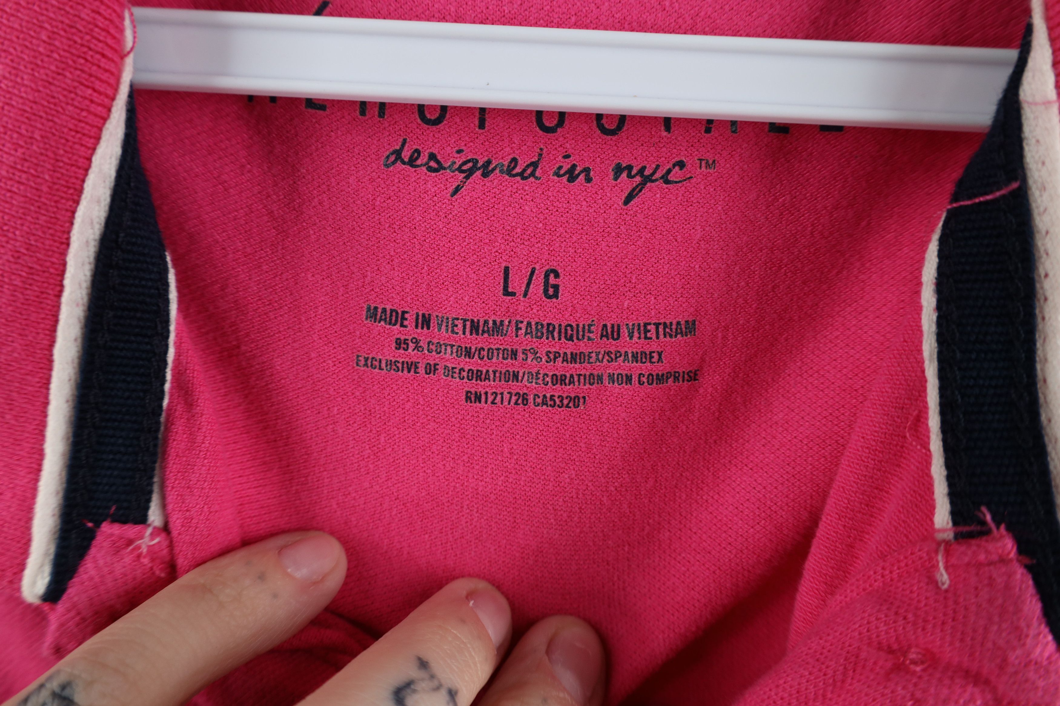 Aeropostale Vintage Y2K Aeropostale Babydoll Collared Polo Shirt Pink Size L / US 10 / IT 46 - 10 Thumbnail
