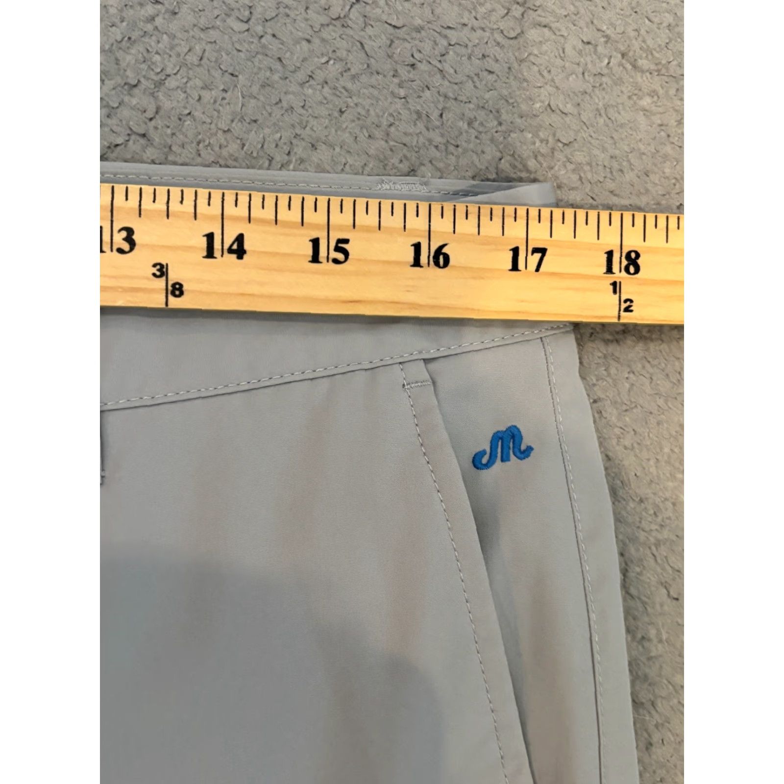Bonobos Bonobos Maide Golf Pants Mens 34x32 Gray Slim Straight Performance Active Shirt Pants? Size US 34 / EU 50 - 3 Thumbnail