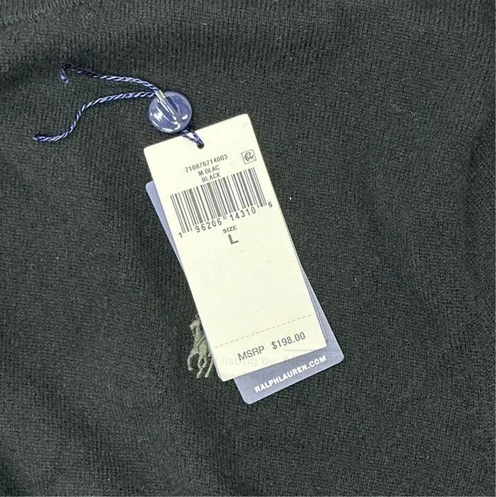 Polo Ralph Lauren Polo Ralph Lauren FW22 Solid Logo Knit Wool Sweater. Size US L / EU 52-54 / 3 - 4 Thumbnail