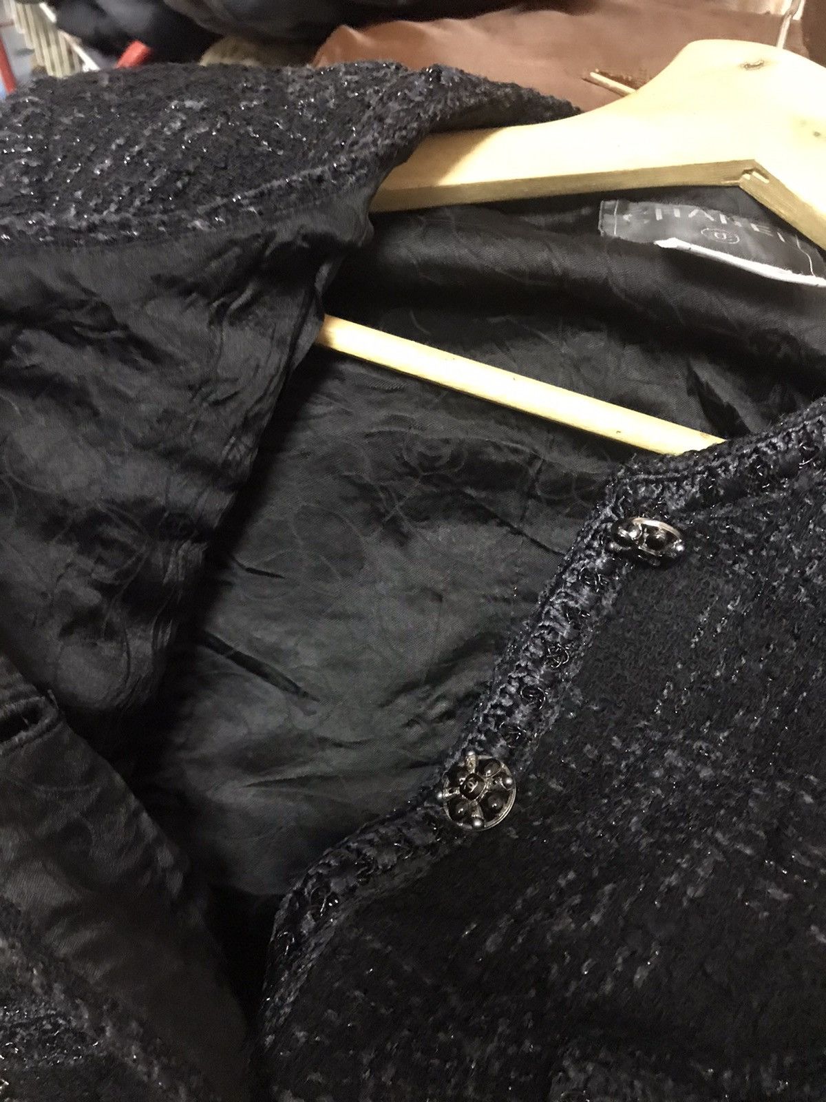 Chanel ❌LAST DROP❌AUTHENTIC CHANEL TWEED LETTLE BLACK Size M / US 6-8 / IT 42-44 - 12 Thumbnail