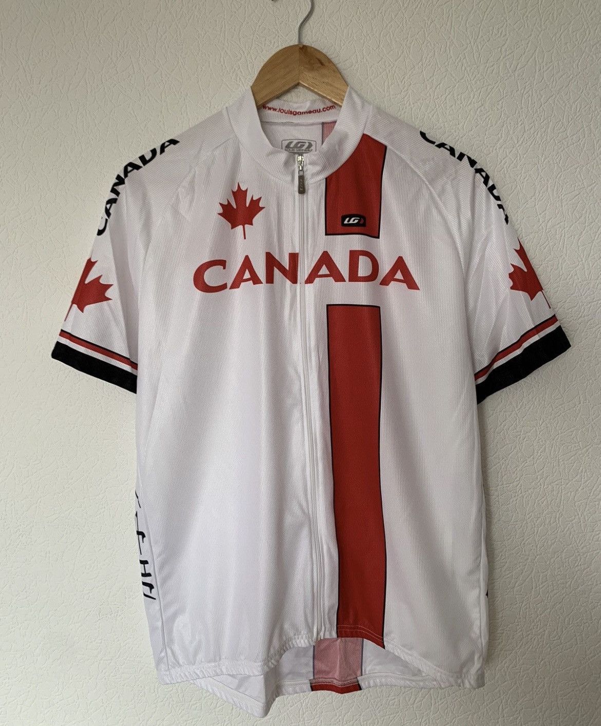 Other LOUIS GARNEAU CYCLE JERSEY CANADA T SHIRT VINTAGE WHITE Size US XXL / EU 58 / 5 - 1 Thumbnail