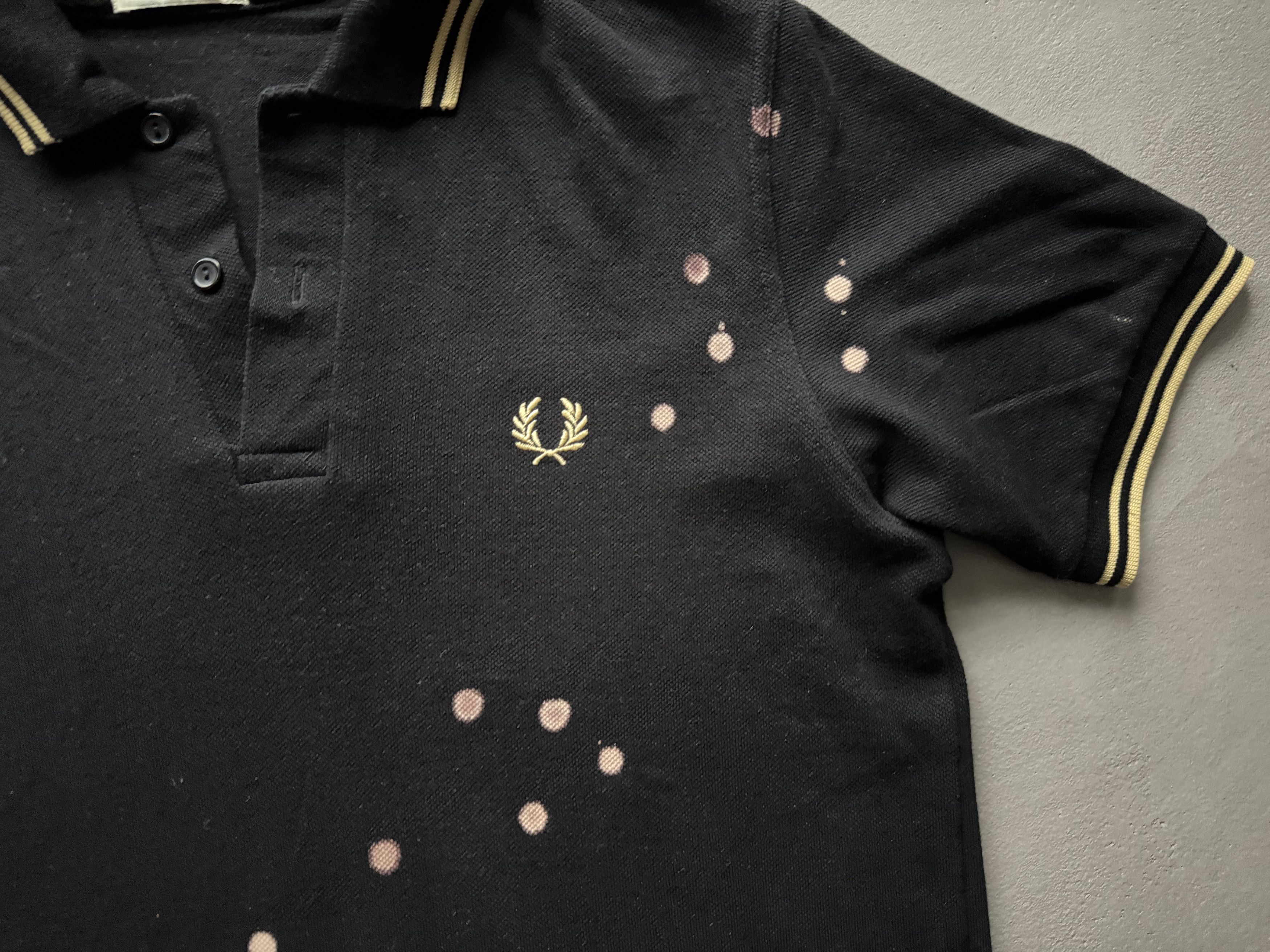 Fred Perry Fred Perry Re-Issues 1976 Punk Edition, Bleach Splash Polo Size US S / EU 44-46 / 1 - 4 Thumbnail
