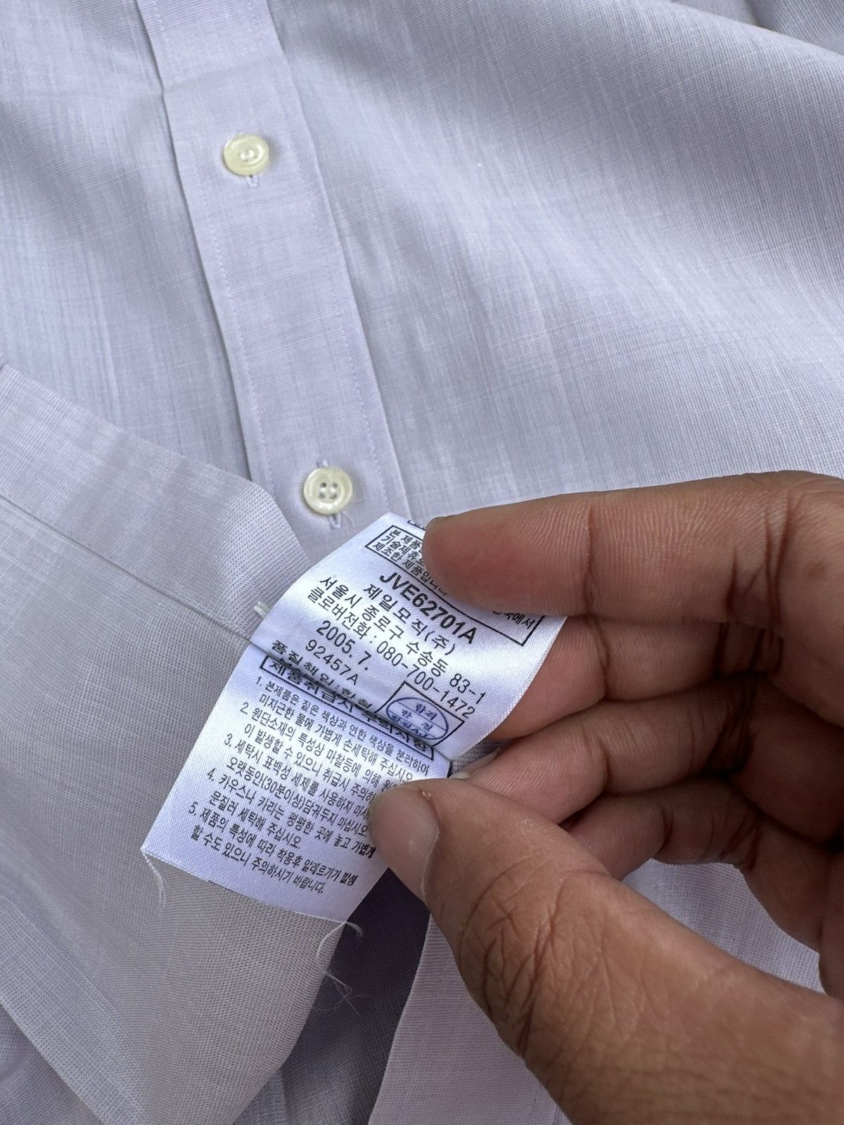 Givenchy Vintage Givenchy Button up Shirt "Goldentex" Size US L / EU 52-54 / 3 - 13 Thumbnail