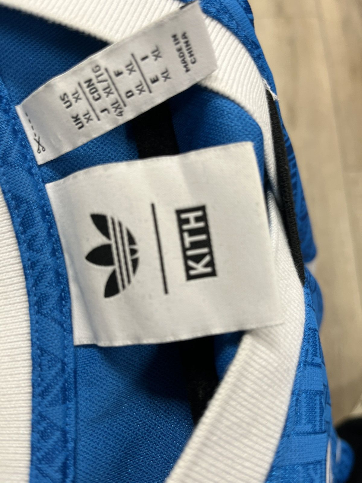 Adidas × Kith Kith Adidas Soccer Jersey Italy Blue Size US XL / EU 56 / 4 - 3 Thumbnail
