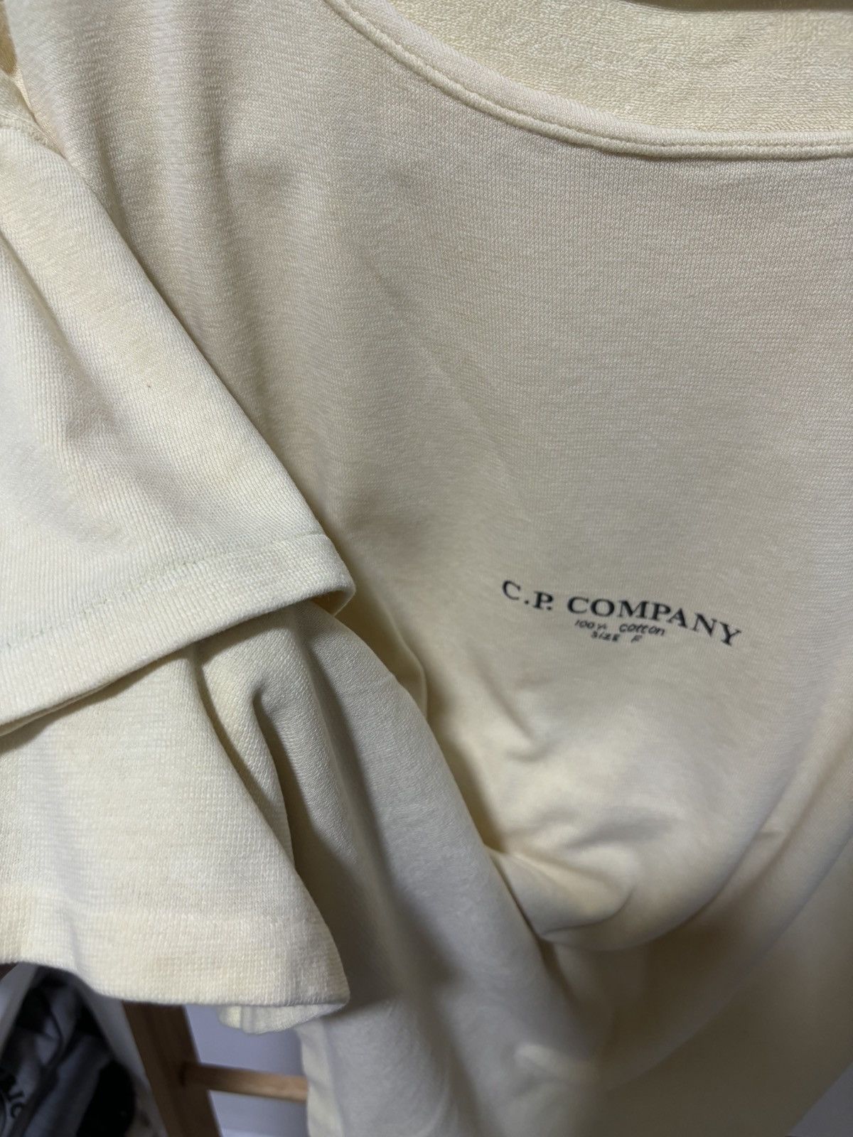C.P. Company × Vintage Vintage C.P. company Font Logo T-shirt Size US XL / EU 56 / 4 - 3 Thumbnail