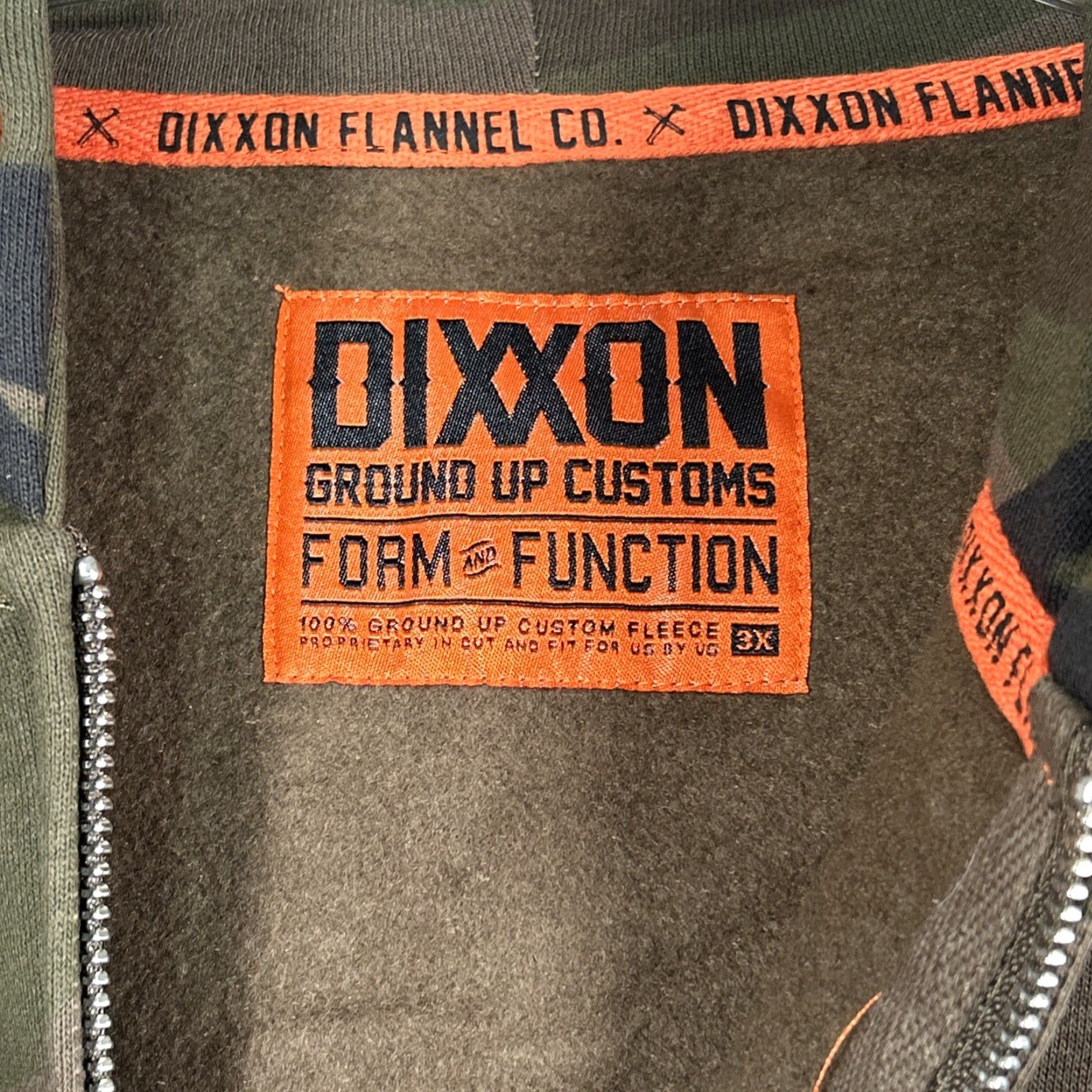 Vintage Dixxon Flannel Co Hoodie Mens 3XL Camouflage Pullover Fleece Hooded Pockets Streetwear Size US XXL / EU 58 / 5 - 3 Thumbnail