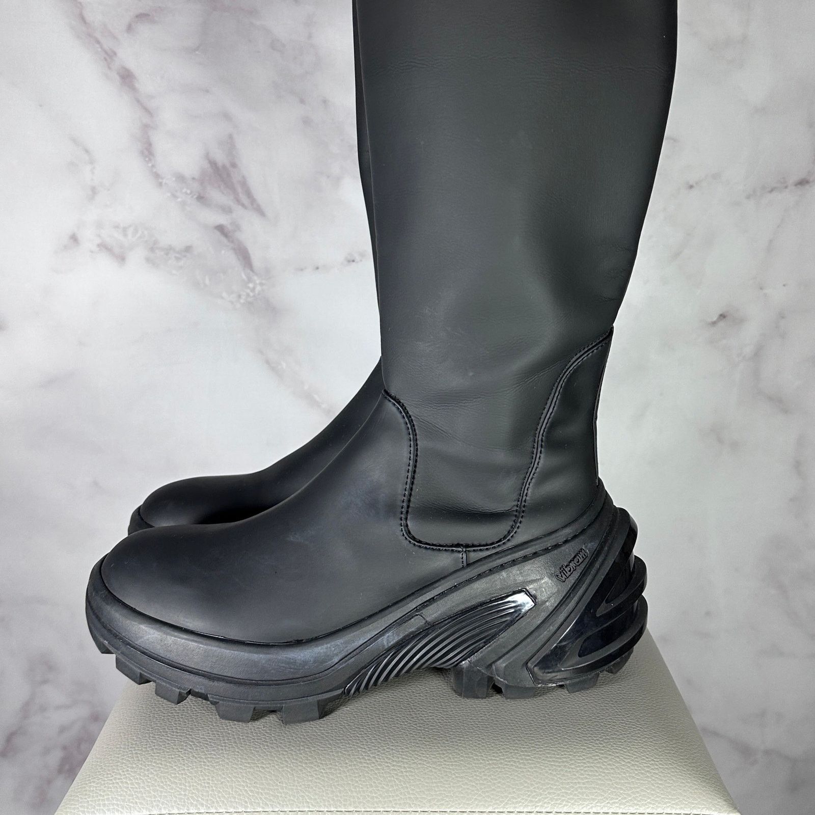 1017 ALYX 9SM Black Fixed Sole High Boots Size US 7 / EU 40 - 3 Thumbnail
