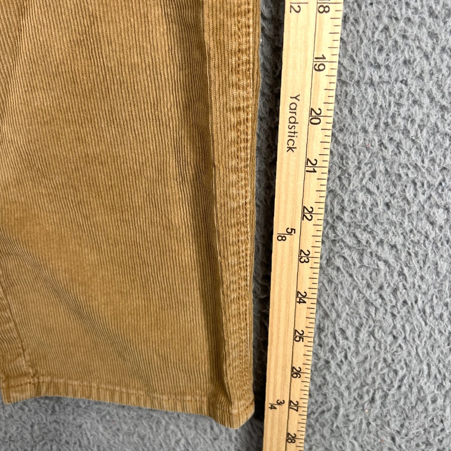 American Eagle Outfitters VINTAGE American Eagle Outfitters Womens Jeans Pants 10 Corduroy Straight Fit Brown Cotton Stretch Size 32" / US 10 / IT 46 - 4 Thumbnail