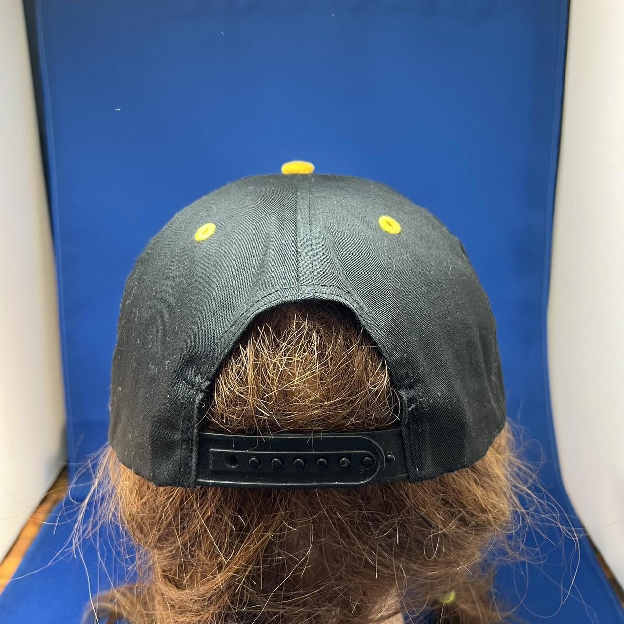 NHL Vintage Black and Yellow Penguin Baseball Cap Size ONE SIZE - 4 Thumbnail