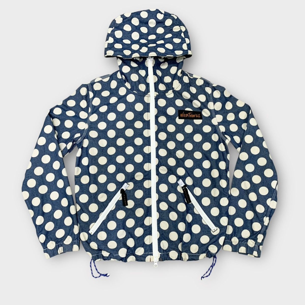 Wild Things COLLABORATION WILD THINGS X KATO POLKA DOT DENIM JACKET Size M / US 6-8 / IT 42-44 - 2 Thumbnail