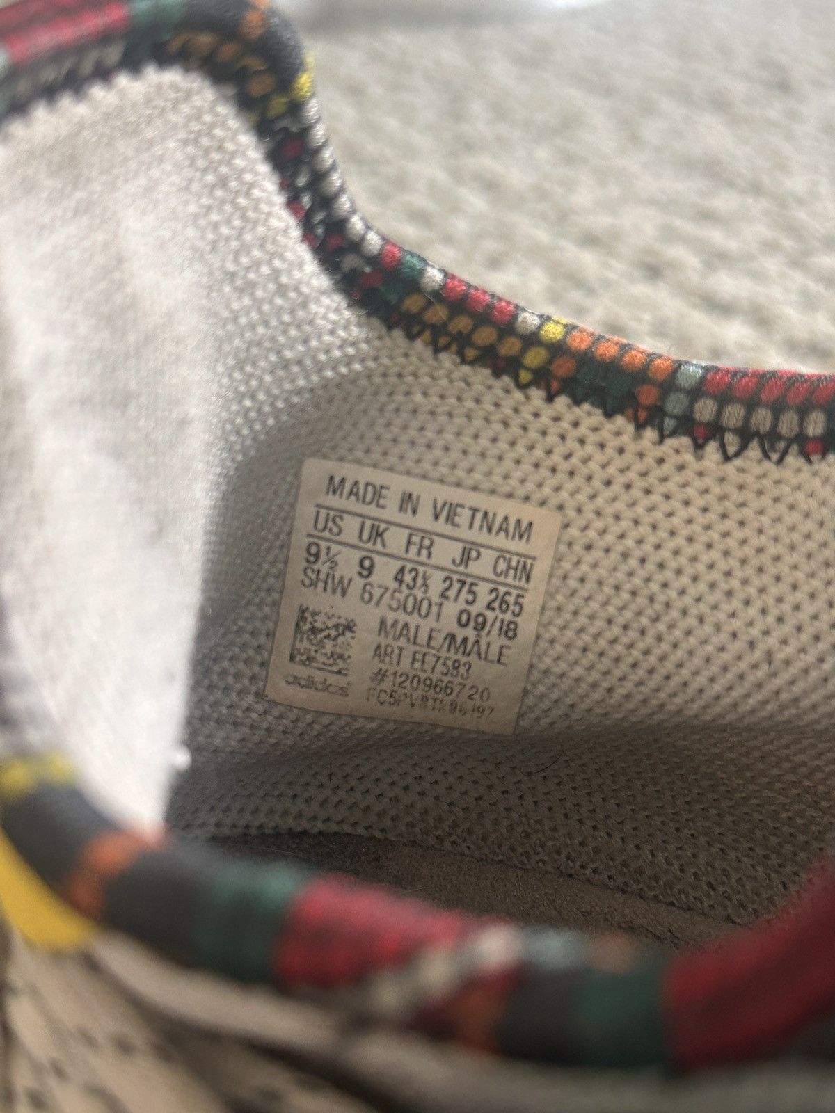 Adidas Pharrell X NMD HUMAN RACE Size US 9.5 / EU 42-43 - 7 Thumbnail