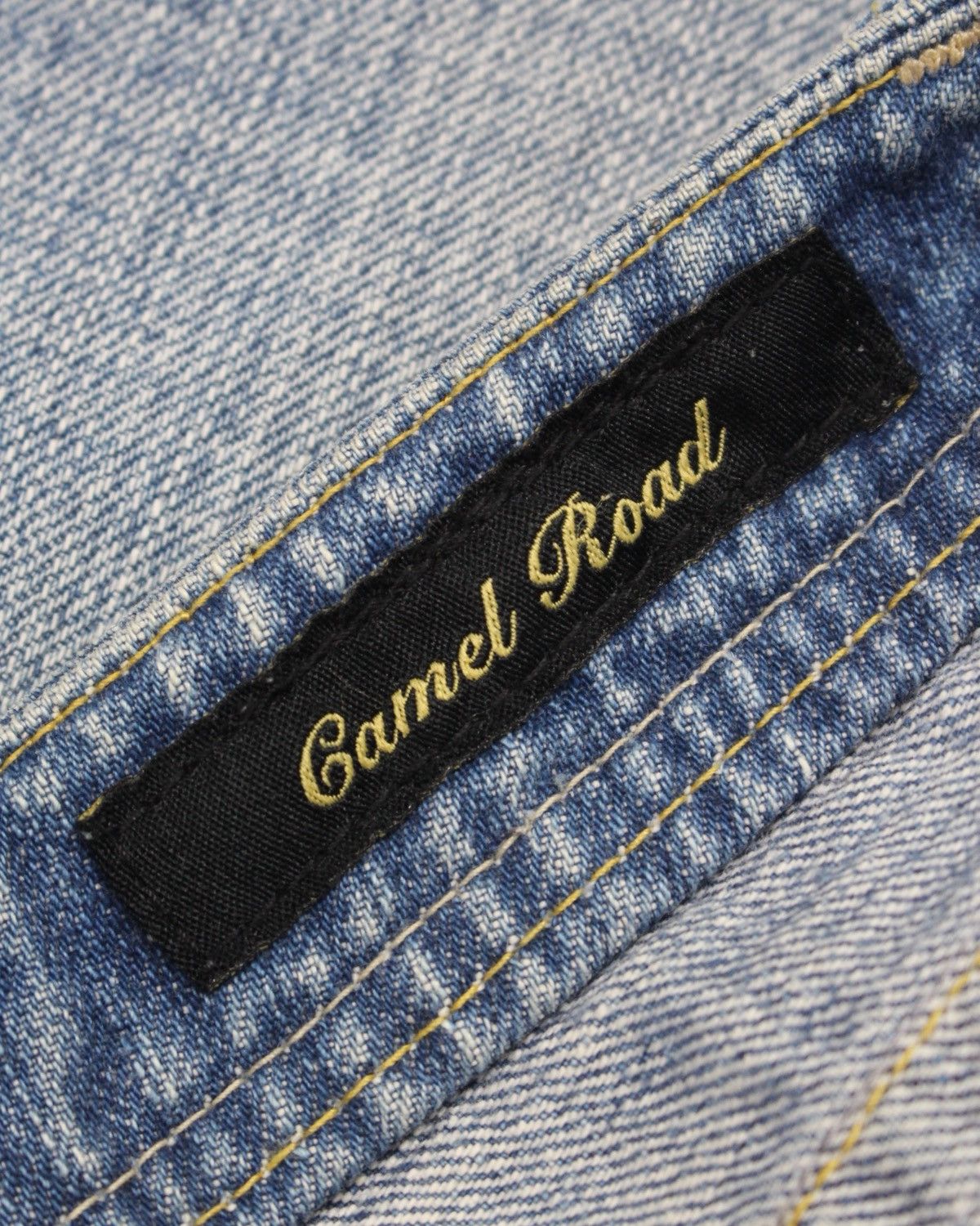 Hysteric Glamour 2000S CAMEL ROAD PATCHWORK REPAIR-WASH JEANS Size US 31 - 8 Thumbnail
