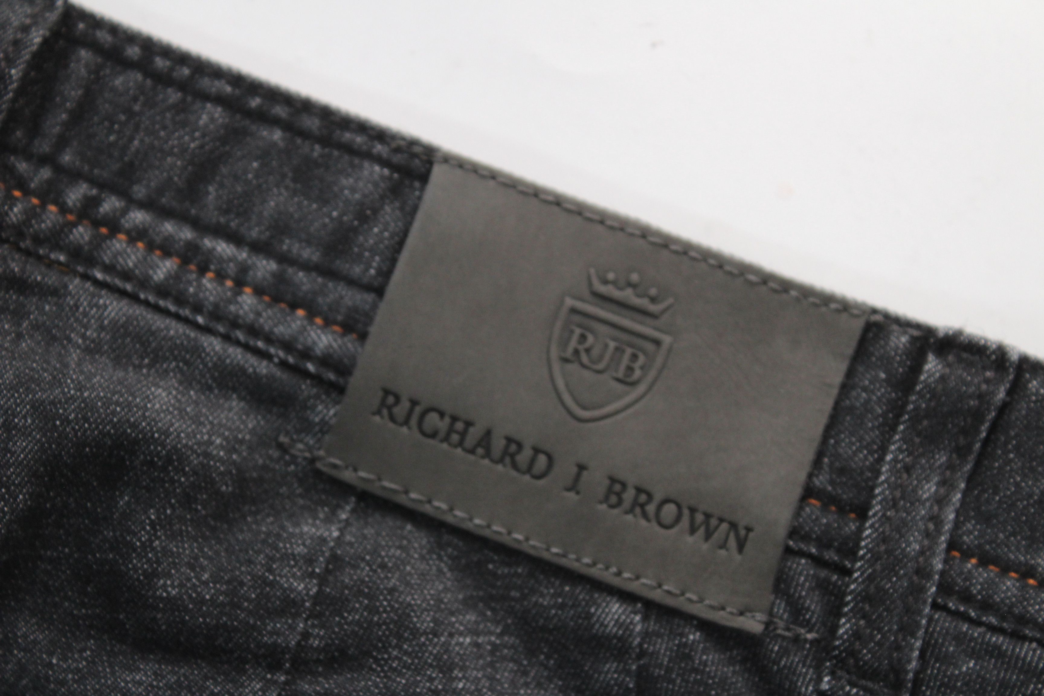 Other Richard J. Brown Nairobi Black Cargo Denim Trousers Size 29 Size US 29 - 3 Thumbnail