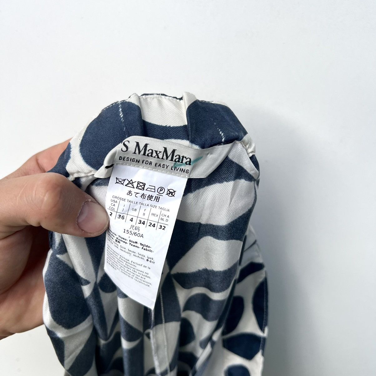 Max Mara Max Mara silk belted trousers Size 26" / US 2 / IT 38 - 8 Thumbnail