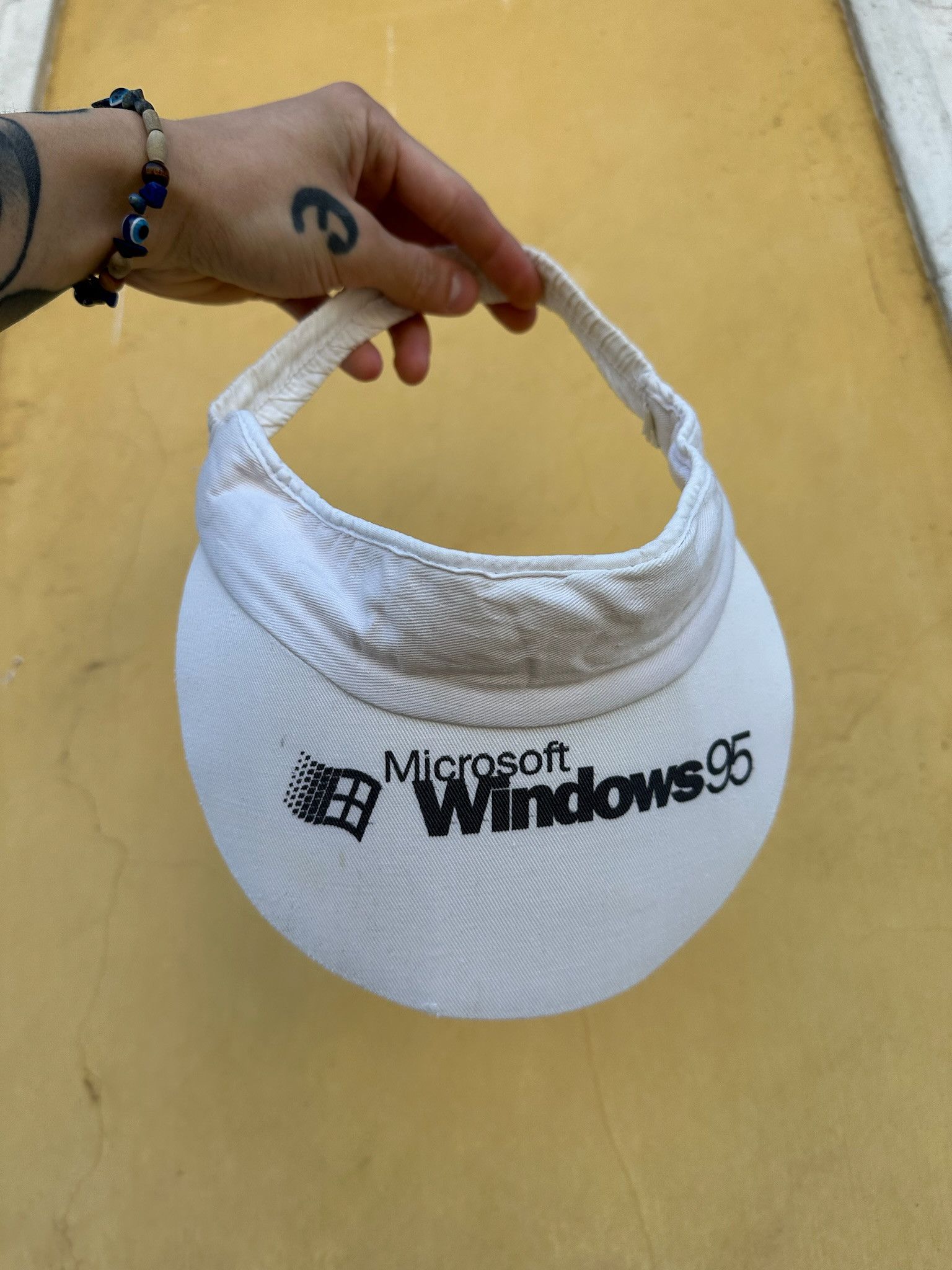 Mercedes-Benz Vintage Mercedes-Benz Gelandewagen Cap 90s tennis visor Size ONE SIZE - 12 Thumbnail