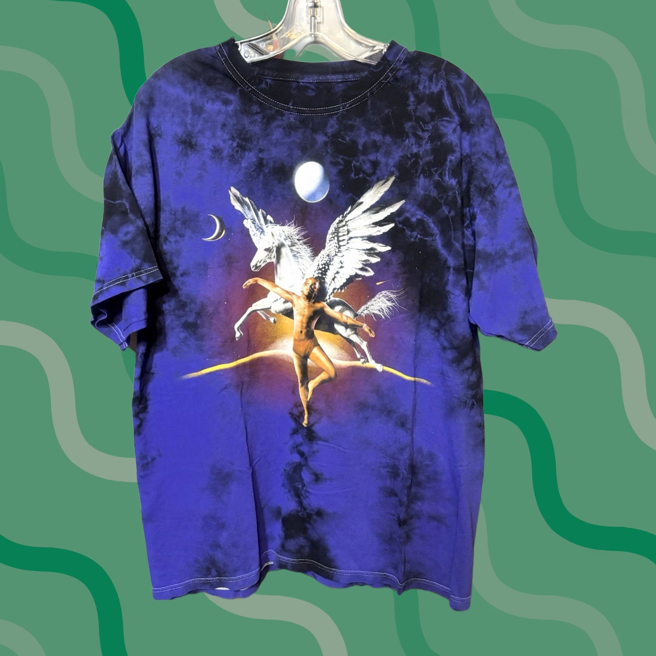 Vintage Trippie Redd T-Shirt Men L Purple Graphic Tie Dye Short Sleeve Rap Music Size US L / EU 52-54 / 3 - 1 Thumbnail