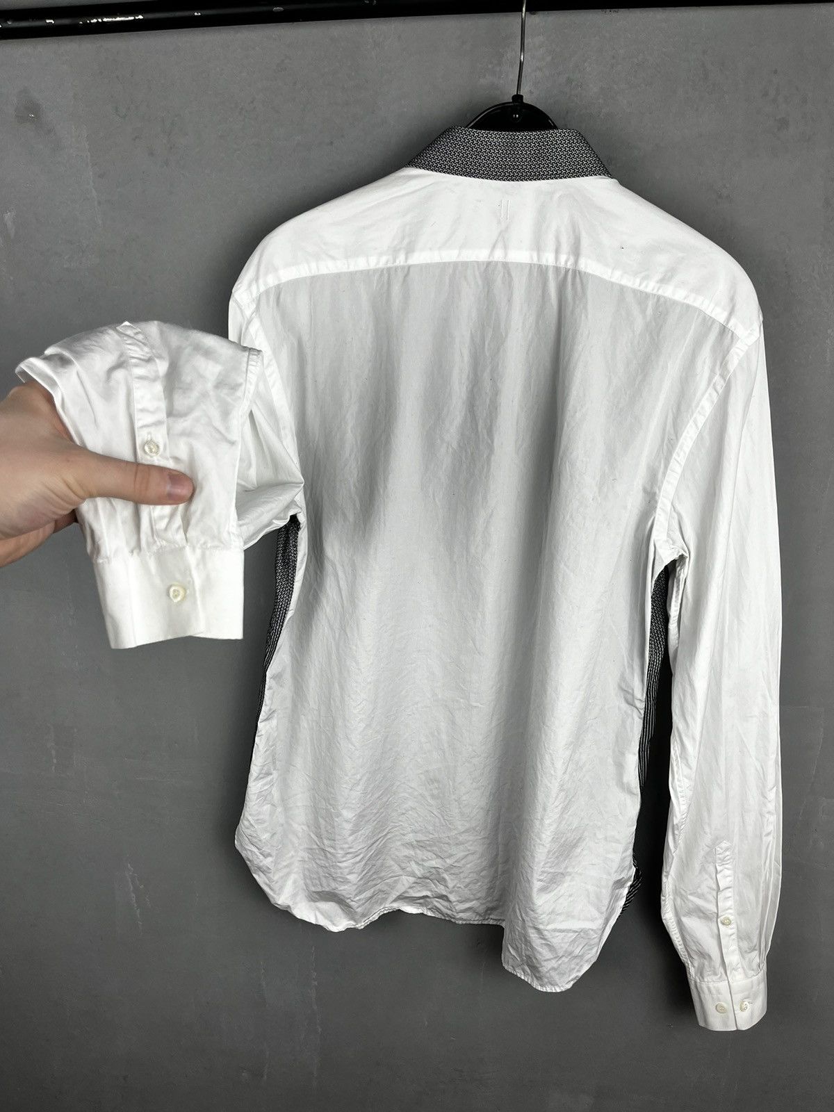 Neil Barrett Long sleeve avant-garde shirt.Like Saint Laurent or Dior. Size US L / EU 52-54 / 3 - 6 Thumbnail