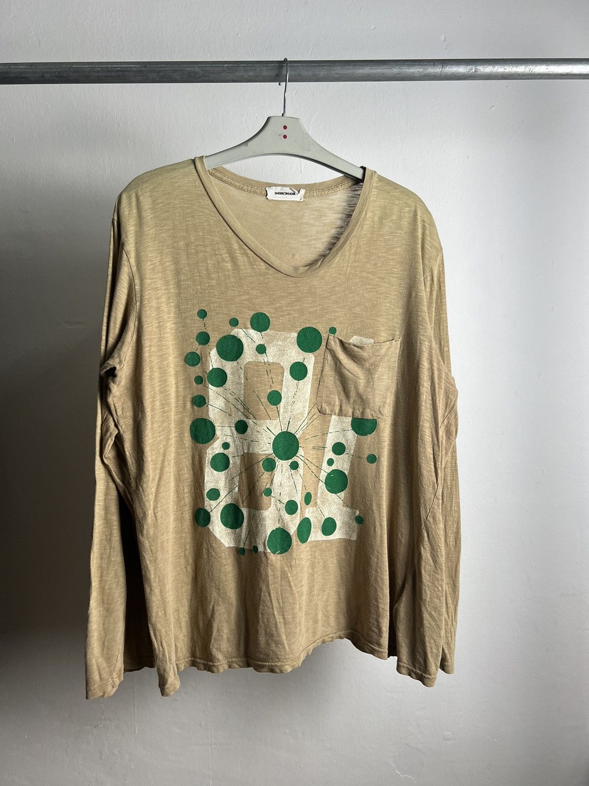 Undercover Undecoverism "81 Splatter" L/Sleeve Pocket Tshirt Size US M / EU 48-50 / 2 - 1 Thumbnail