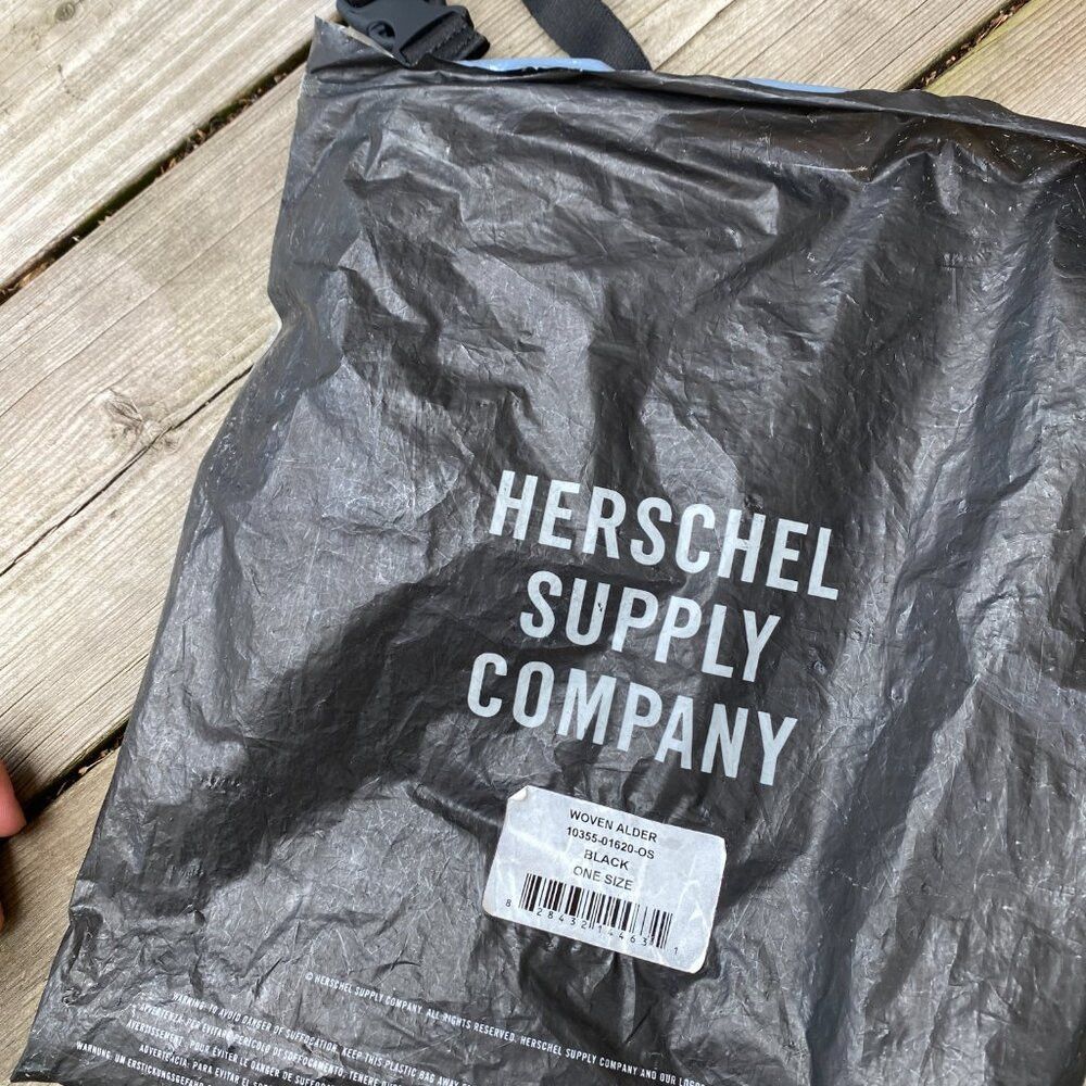 Herschel Supply Co. Herschel Supply Co. Alder Crossbody Woven Bag Black Size ONE SIZE - 3 Thumbnail