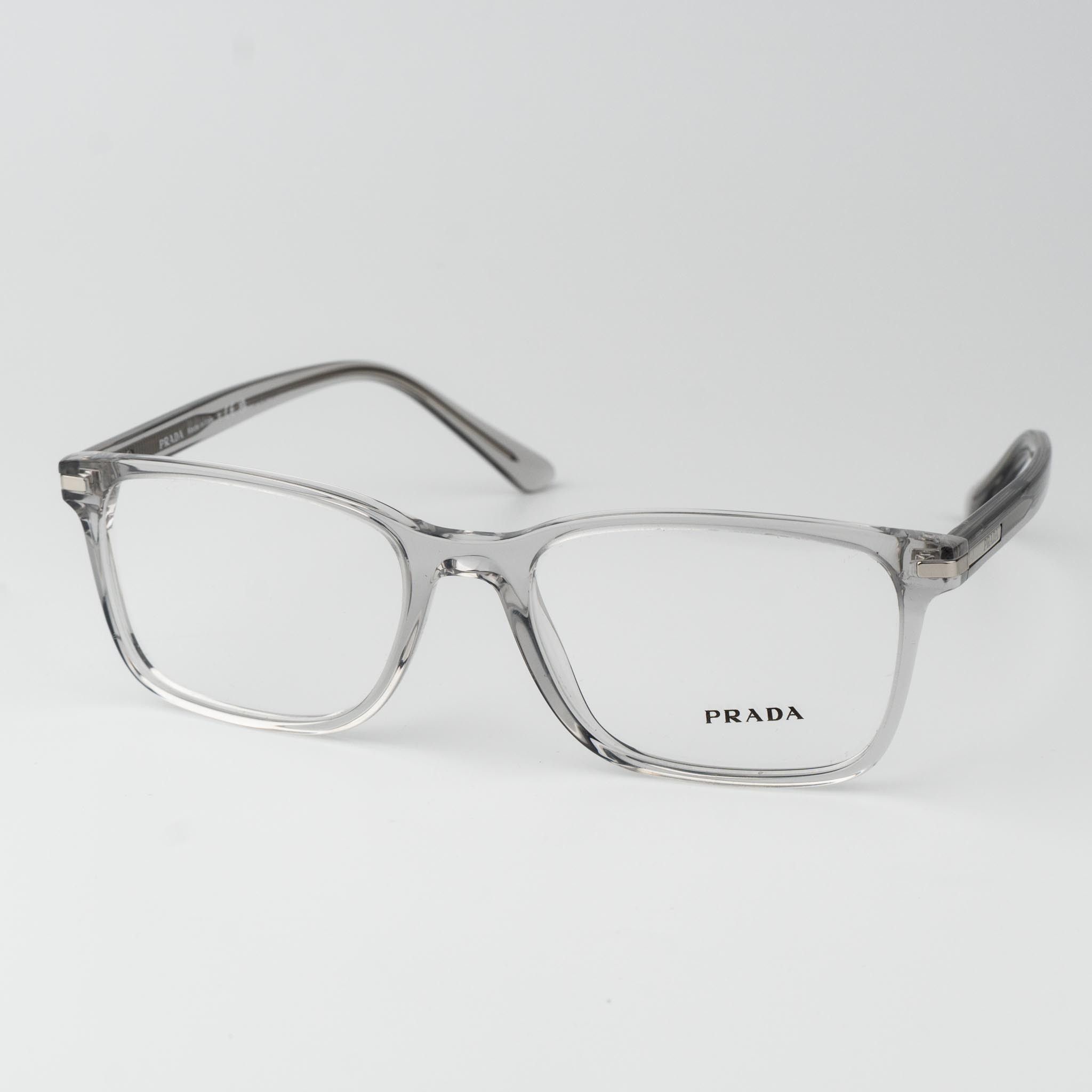 Prada Prada Men Eyeglasses Square Unisex PR14WV U431O1 BRAND NEW Size ONE SIZE - 3 Thumbnail