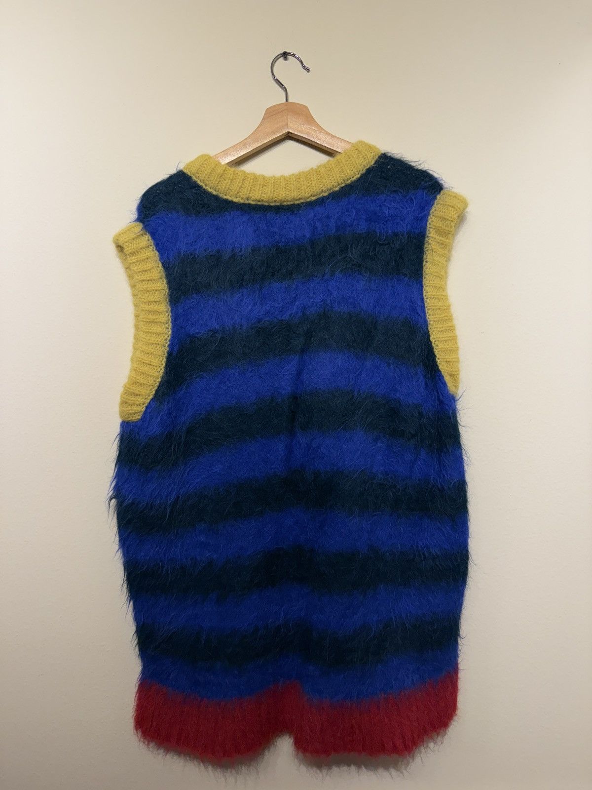 Brain Dead Brain Dead Alpaca Sweater Knit Vest Size US L / EU 52-54 / 3 - 4 Thumbnail
