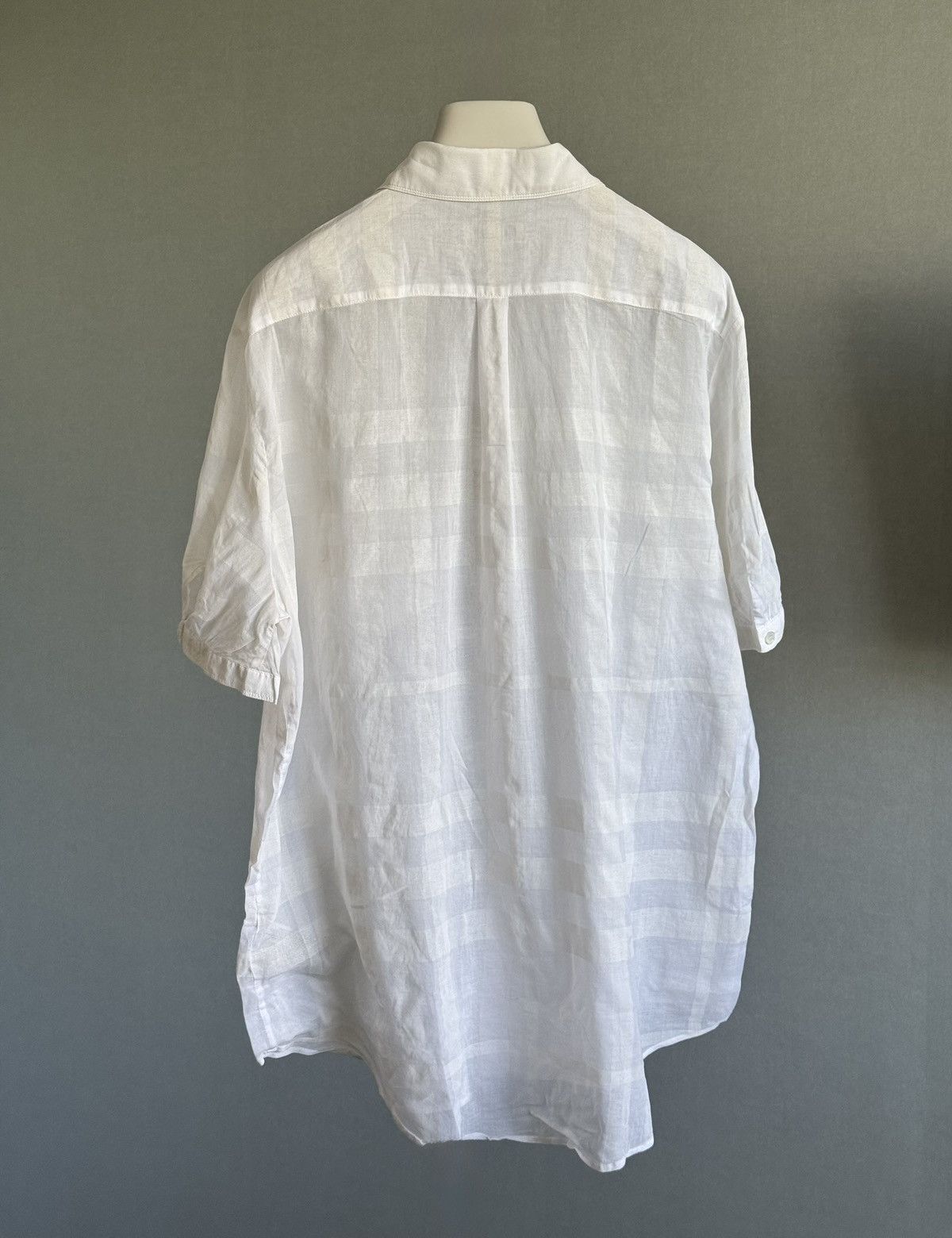 Burberry Burberry light checked cotton shirt Size XL / US 12-14 / IT 48-50 - 3 Thumbnail