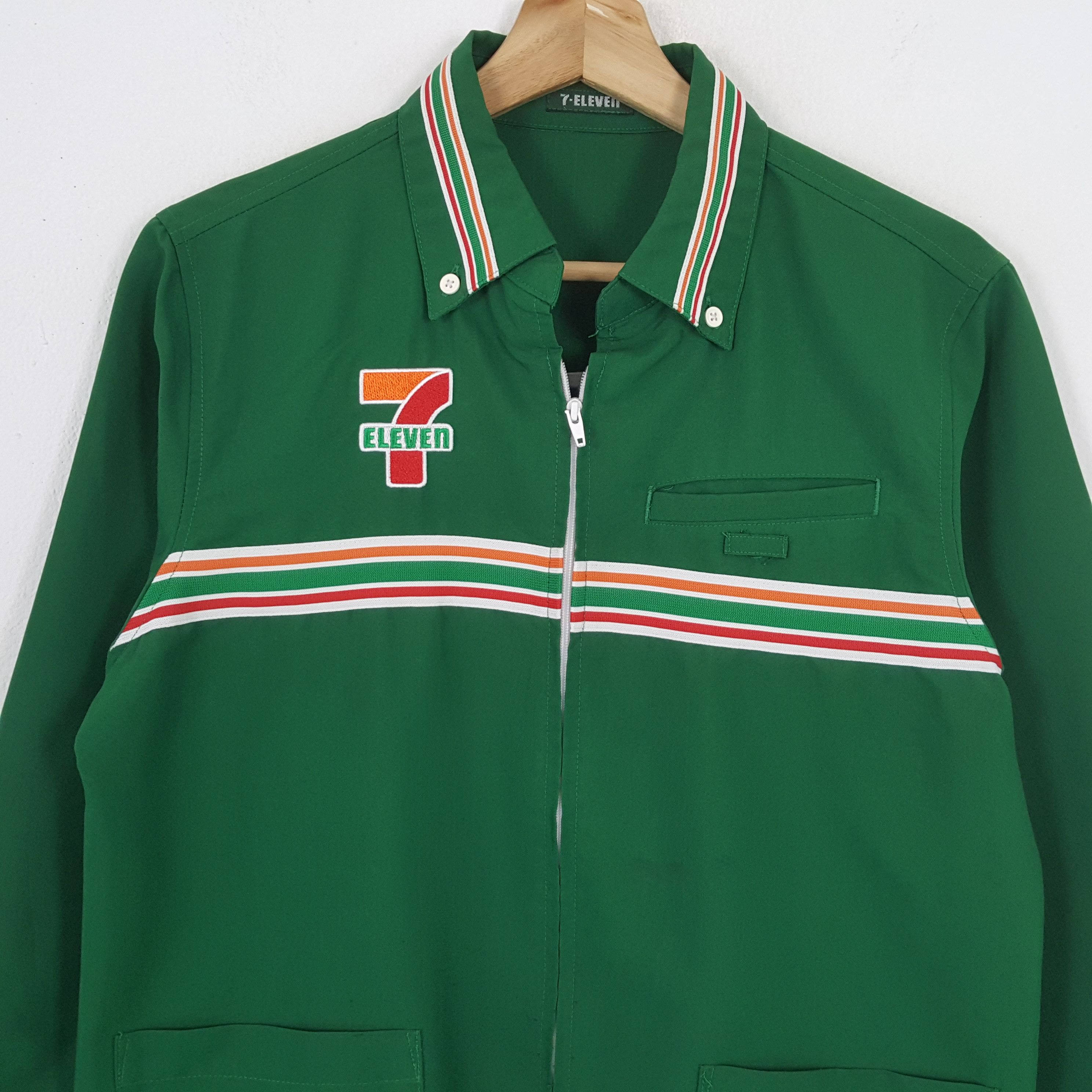Japanese Brand × Vintage Vintage 7-ELEVEn Japanese Workers Uniform Jacket Size US S / EU 44-46 / 1 - 4 Thumbnail