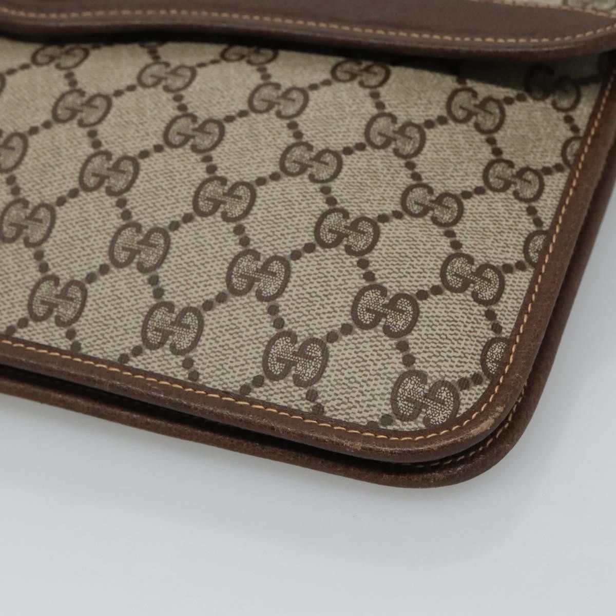 Gucci GUCCI GG Supreme Shoulder Bag Pvc Beige 004 904 004 904 Size ONE SIZE - 10 Thumbnail