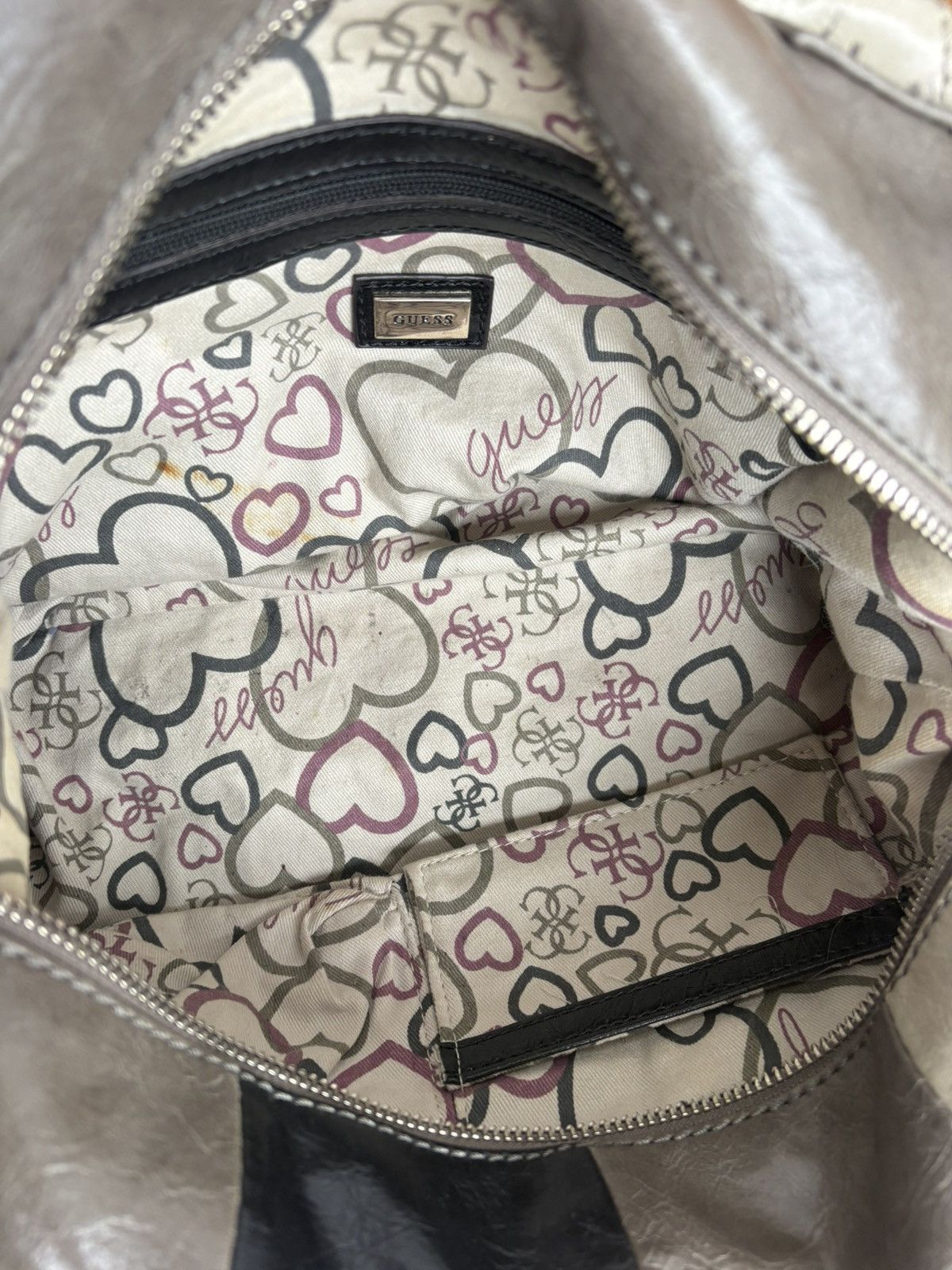 Guess Guess Patchwork Y2K Satchel Bag Size ONE SIZE - 8 Thumbnail