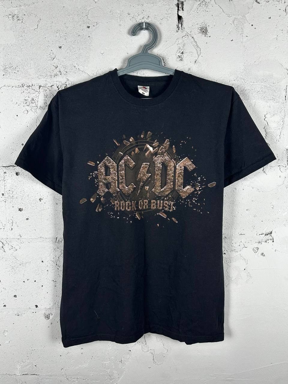 AC/DC × Band Tees × Vintage Vintage AC/DC Rock Or Bust World Tour Graphic T Shirt Large Size US L / EU 52-54 / 3 - 2 Thumbnail