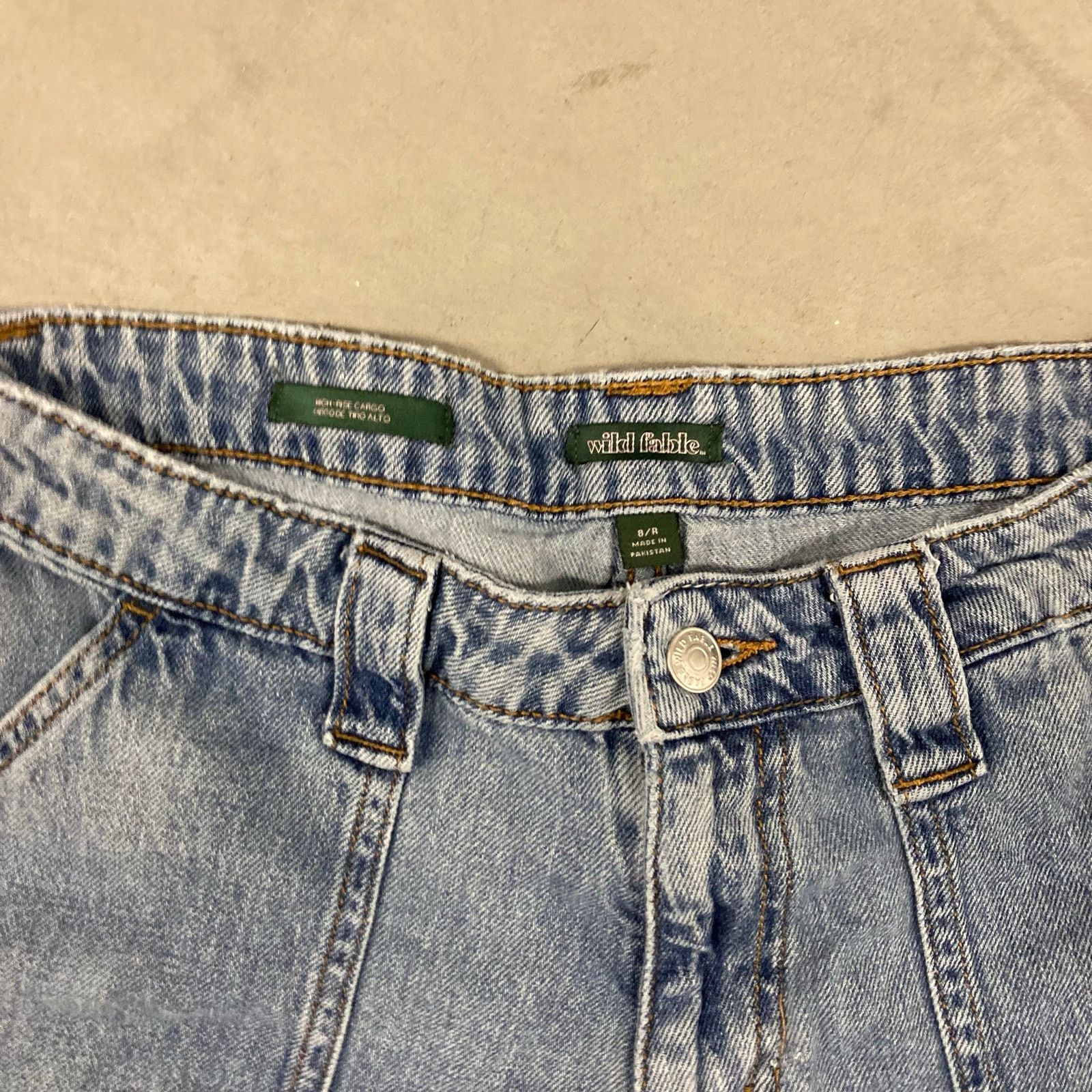 Vintage vintage y2k baggy cargo jeans 29x29 Size US 29 - 5 Thumbnail